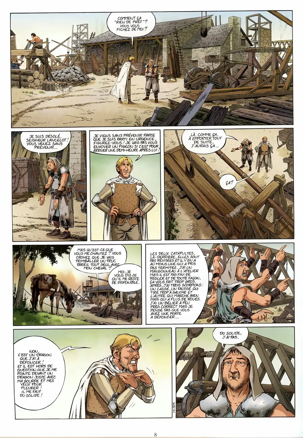 Kaamelott Volume 4 page 7