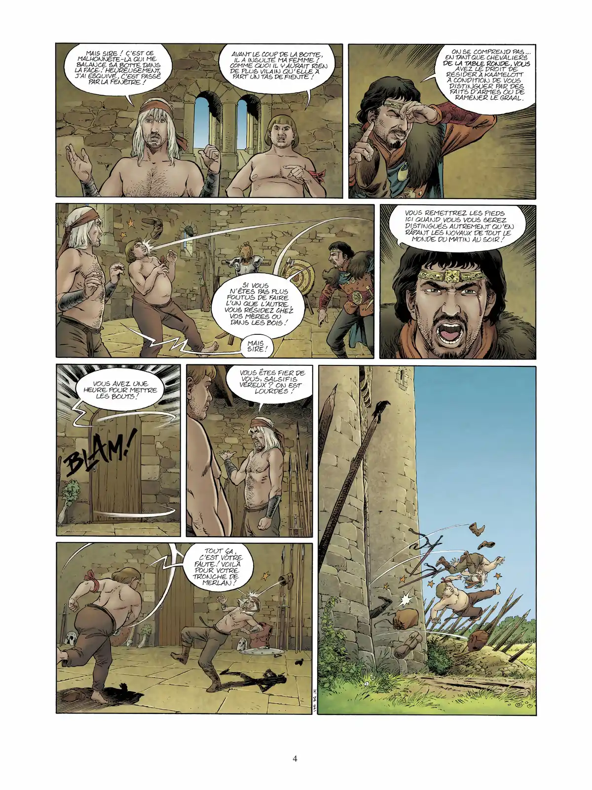 Kaamelott Volume 10 page 4