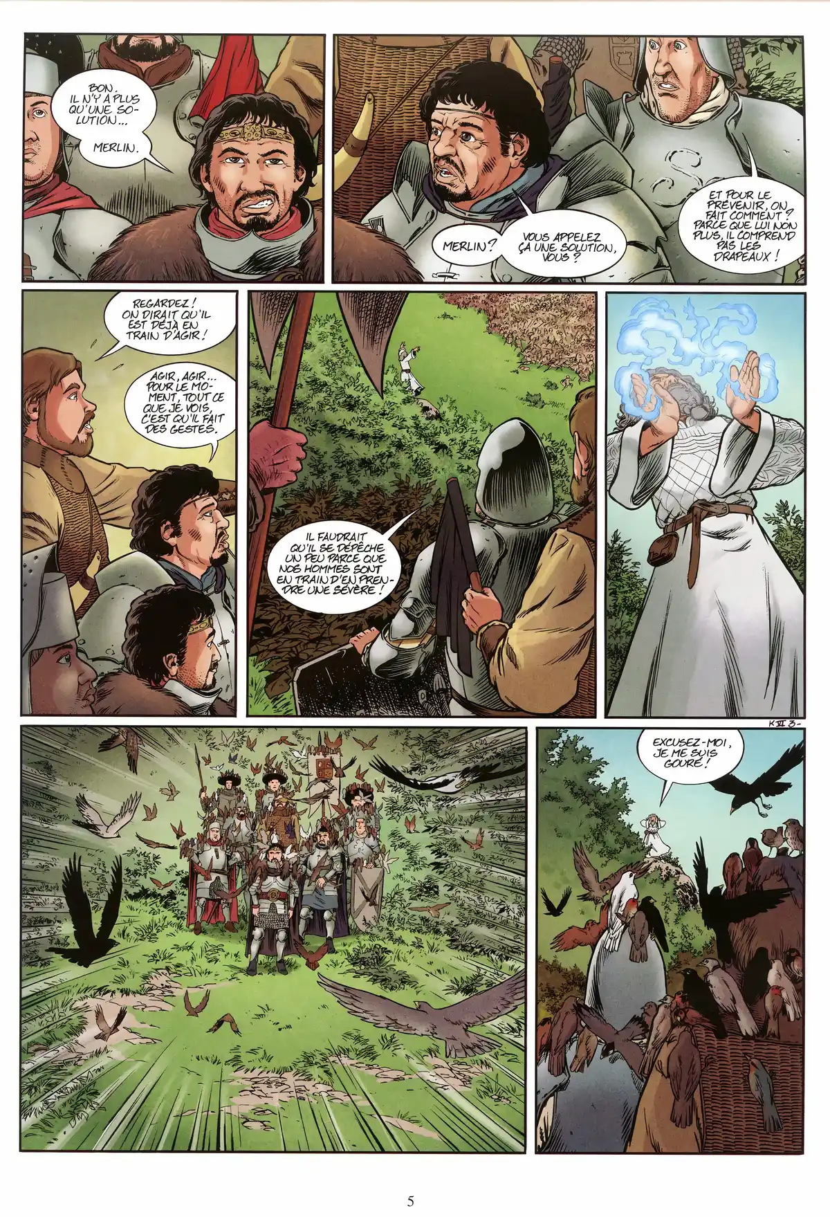 Kaamelott Volume 6 page 5