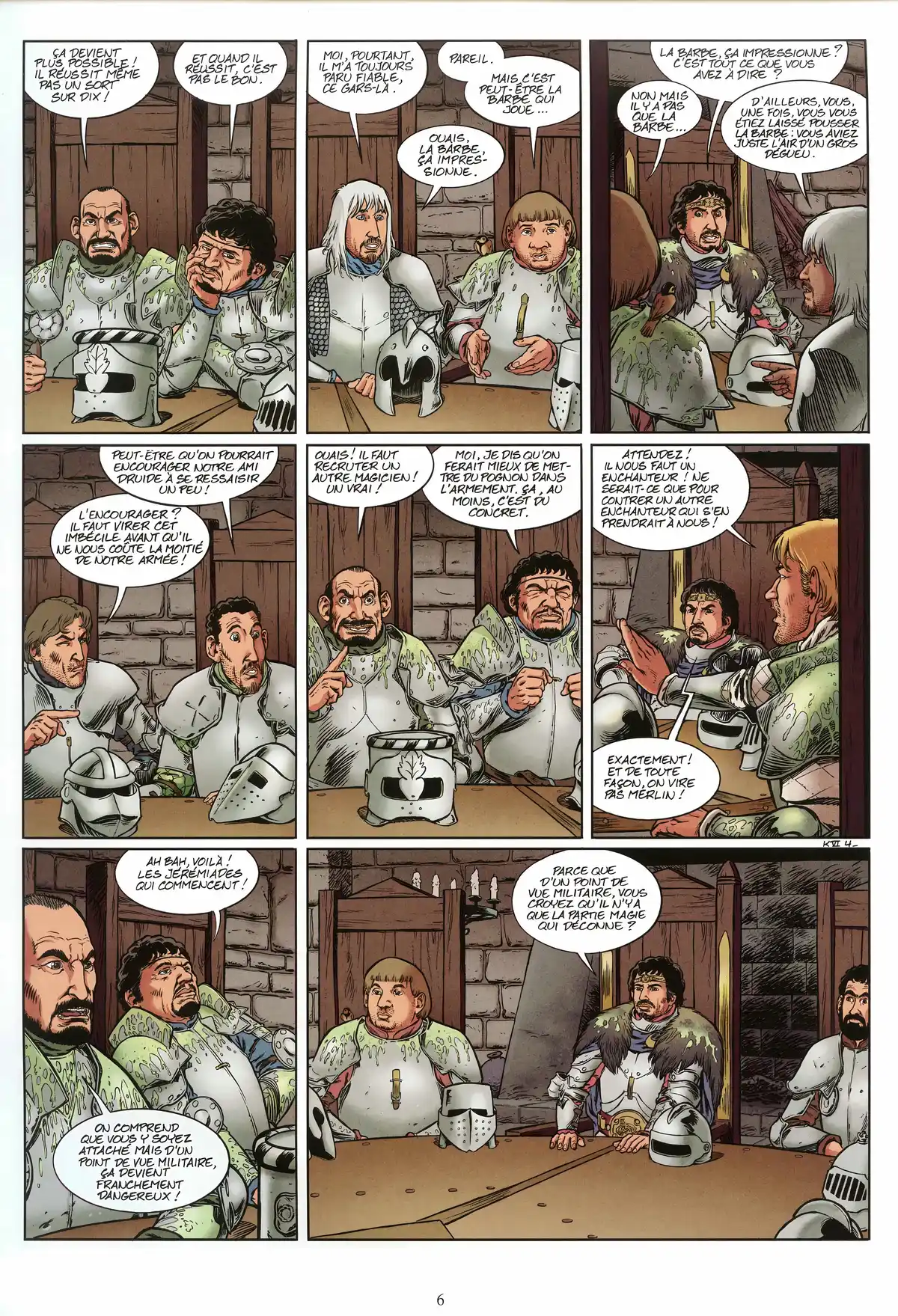 Kaamelott Volume 6 page 6