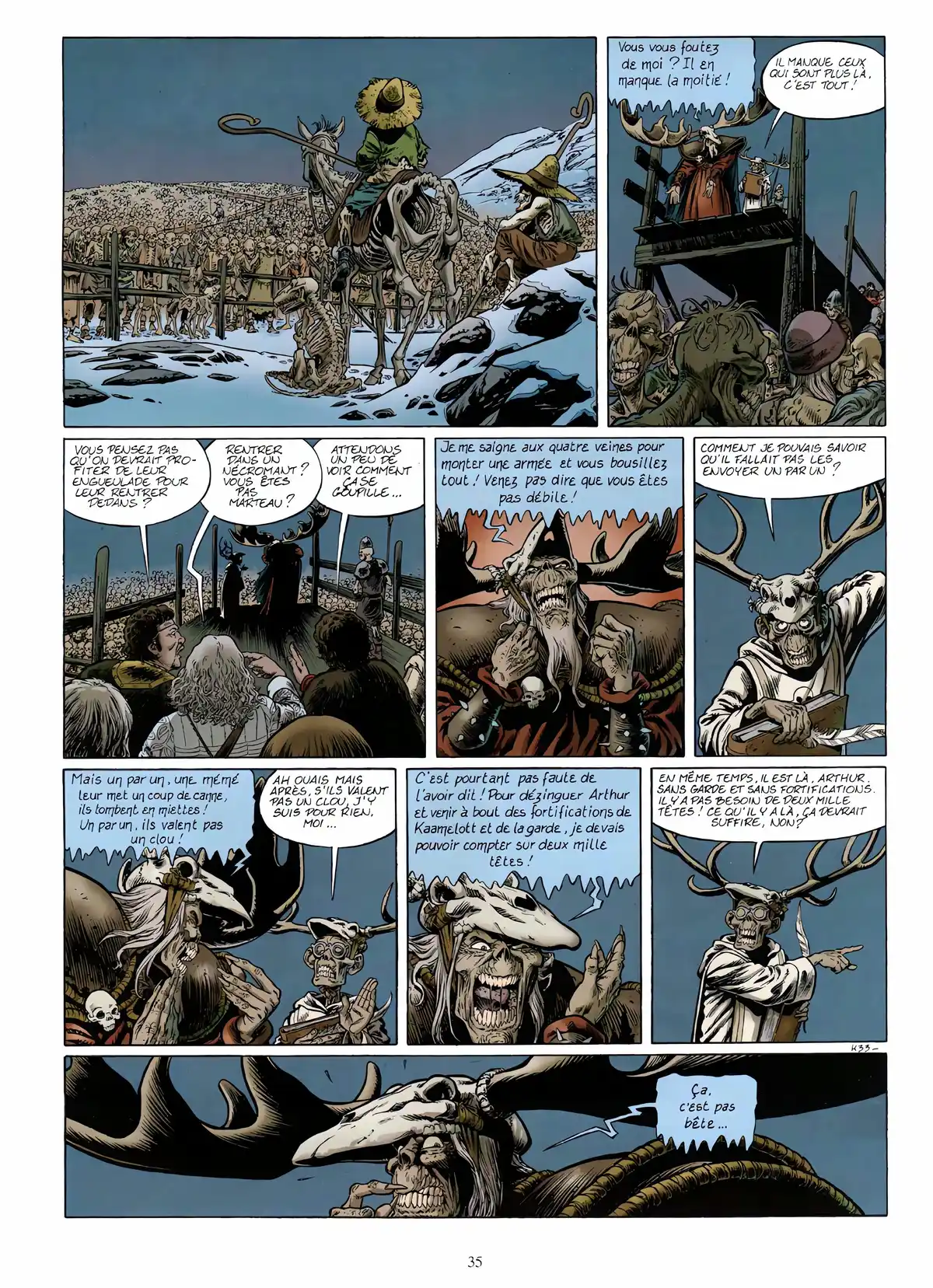 Kaamelott Volume 1 page 35