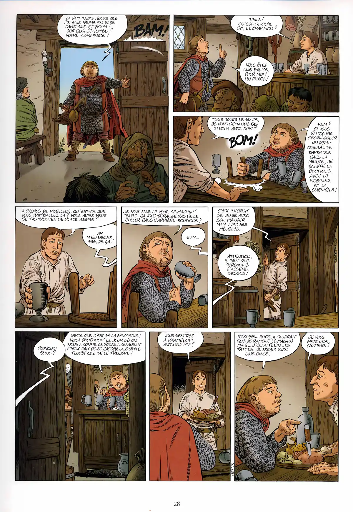 Kaamelott Volume 2 page 28