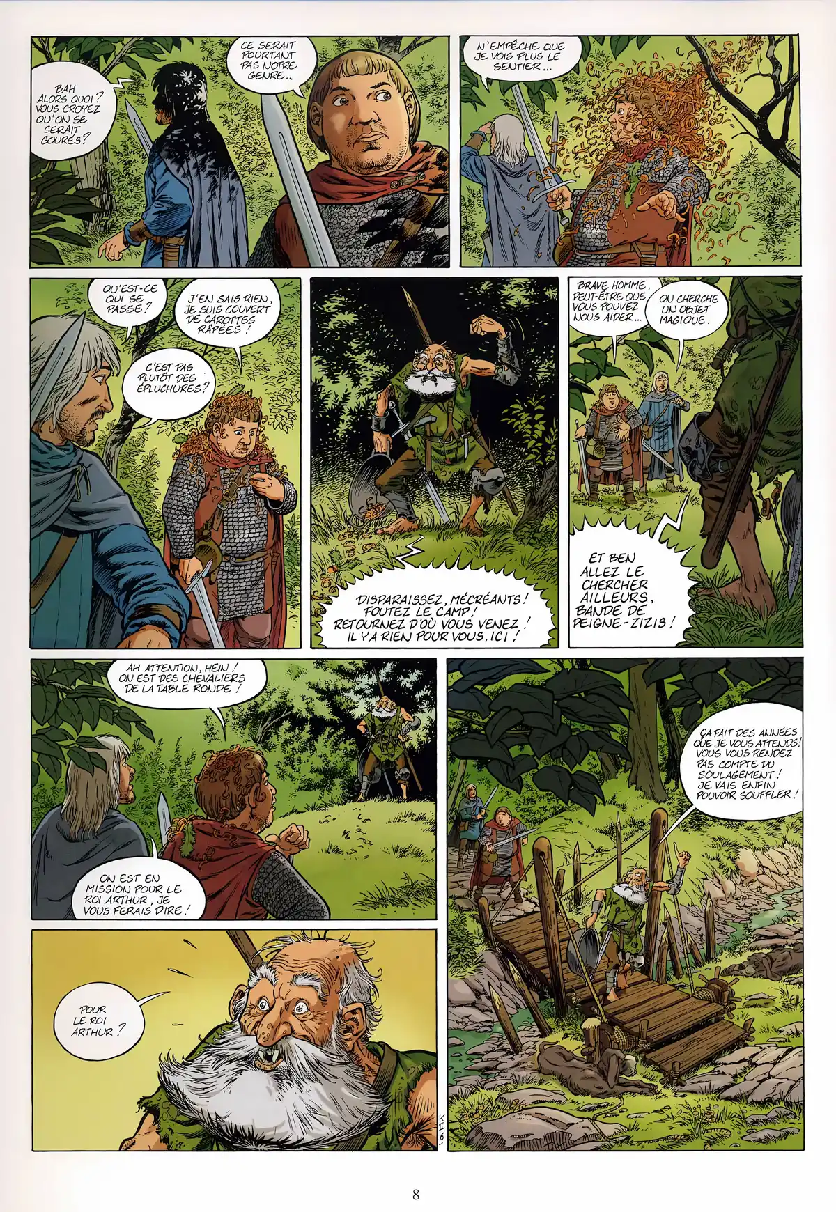 Kaamelott Volume 2 page 8