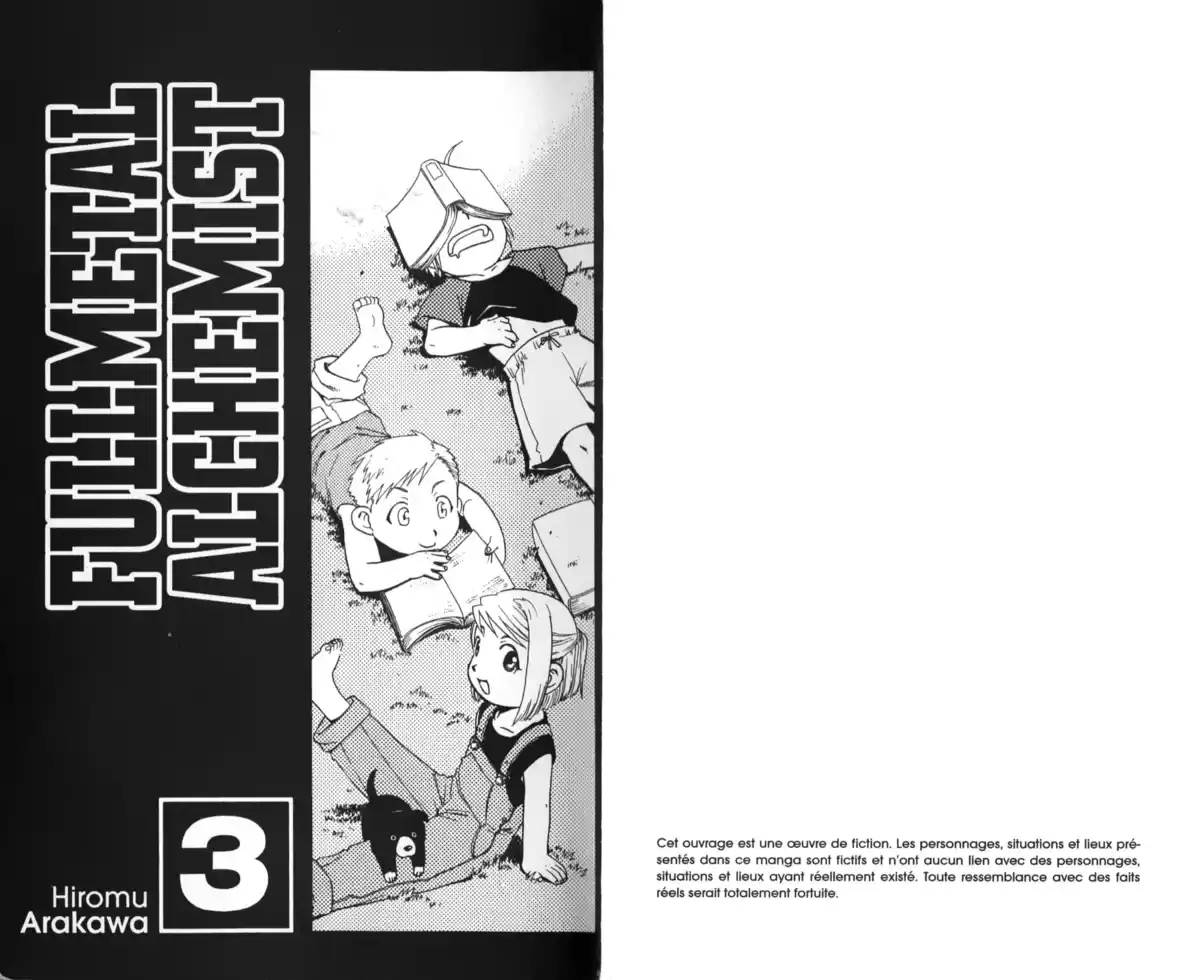 Fullmetal Alchemist Volume 3 page 3