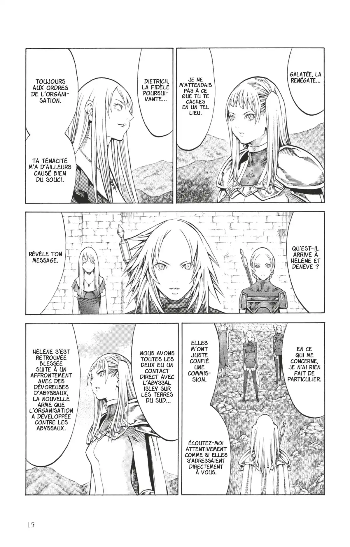 Claymore Volume 17 page 14