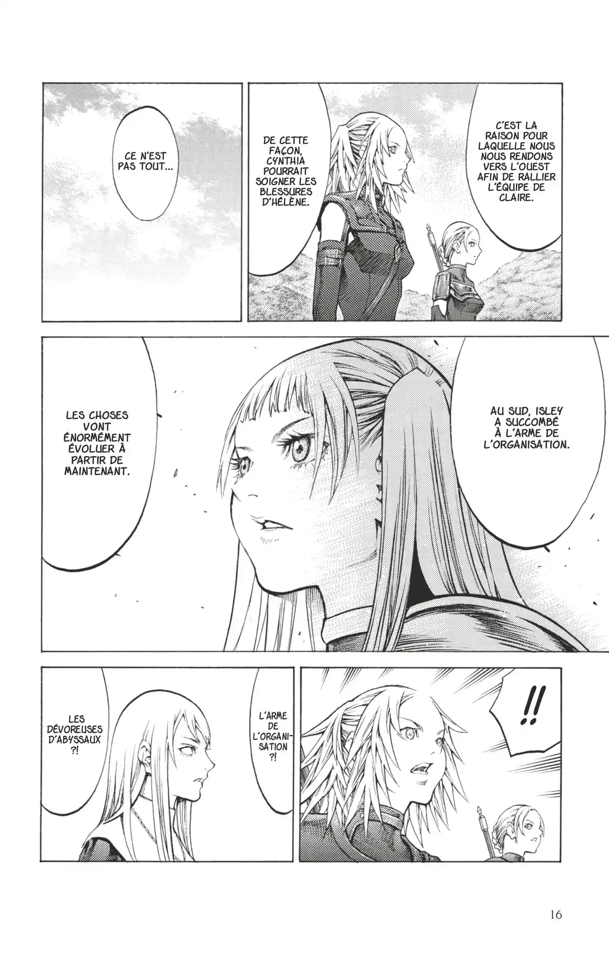 Claymore Volume 17 page 15