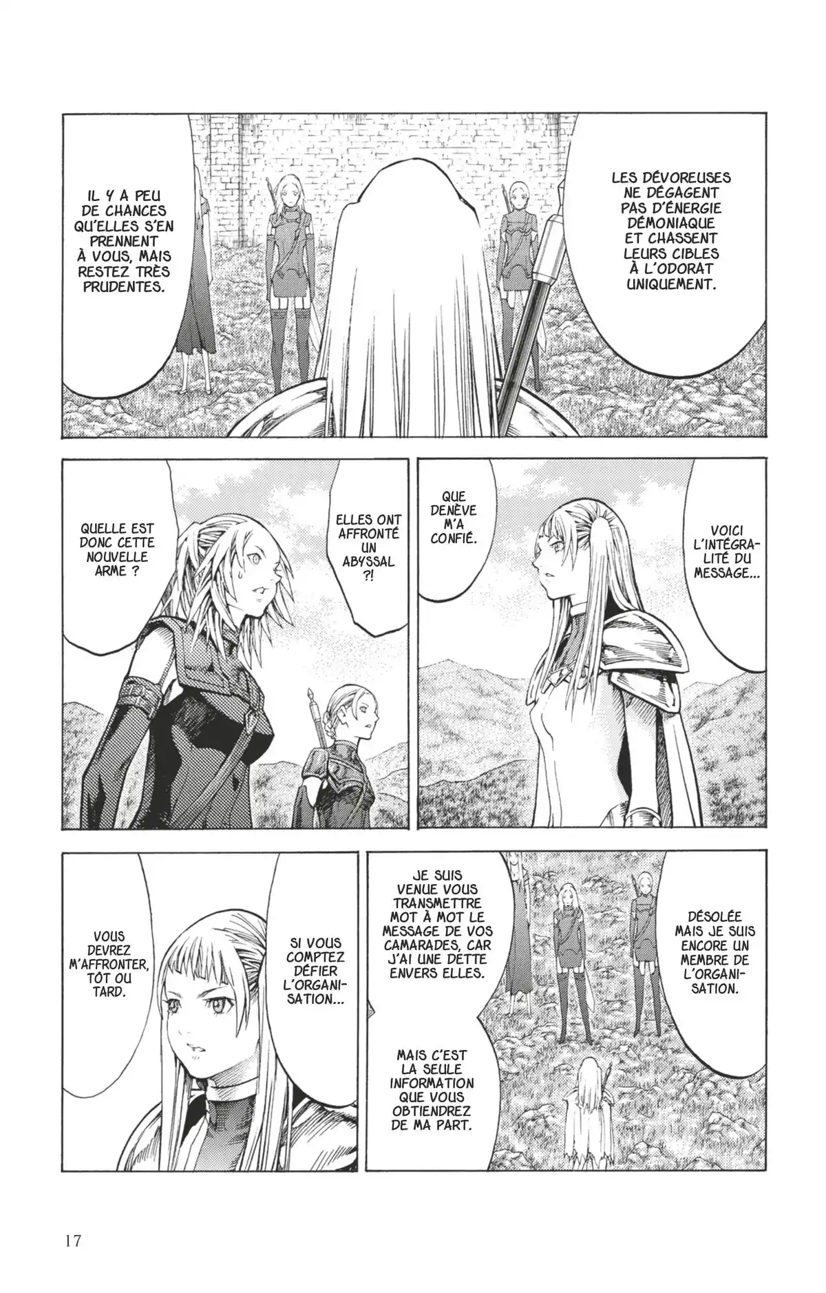 Claymore Volume 17 page 16