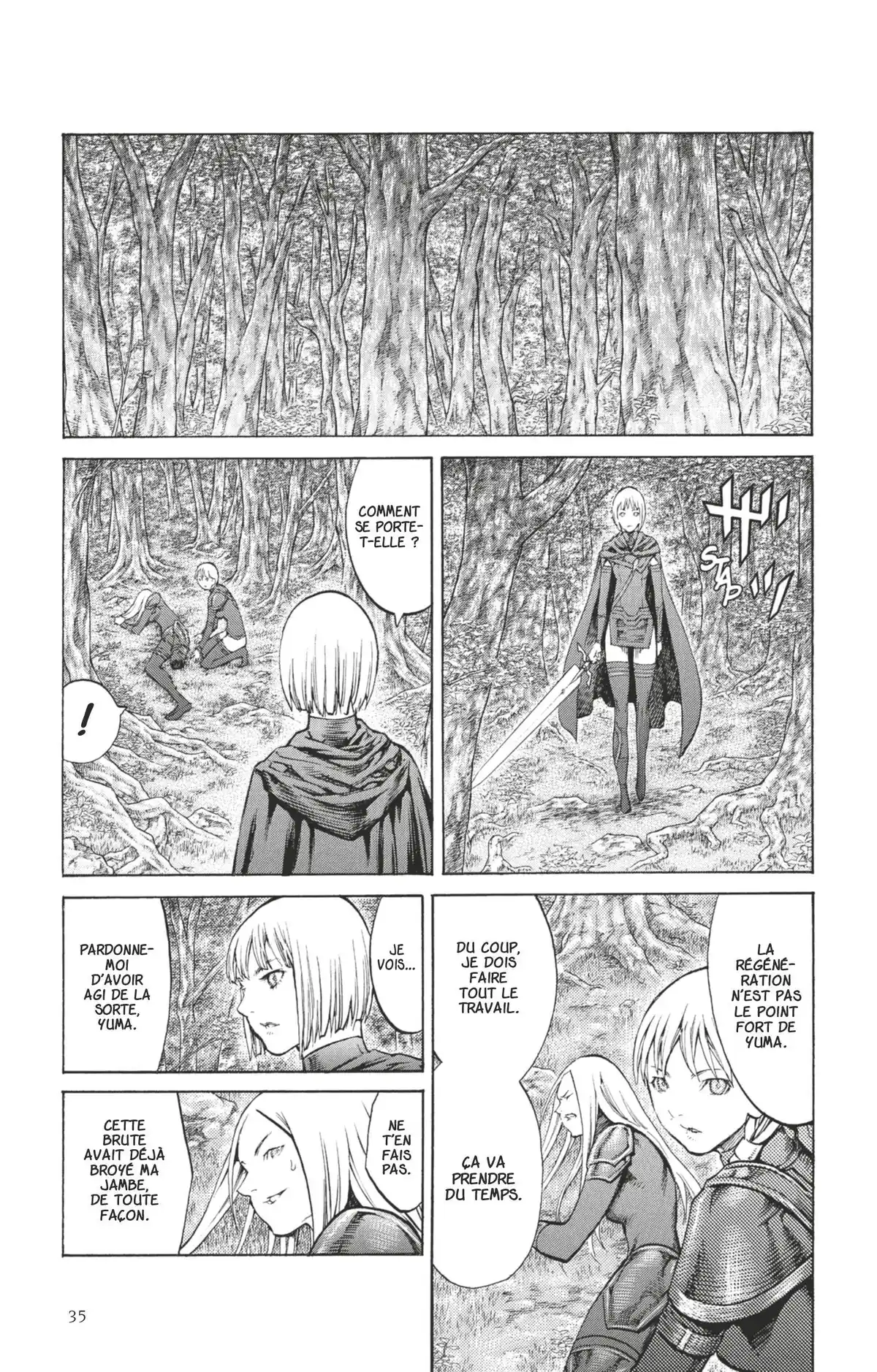 Claymore Volume 17 page 34