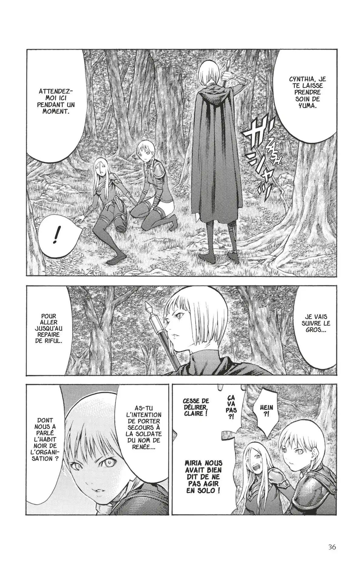 Claymore Volume 17 page 35