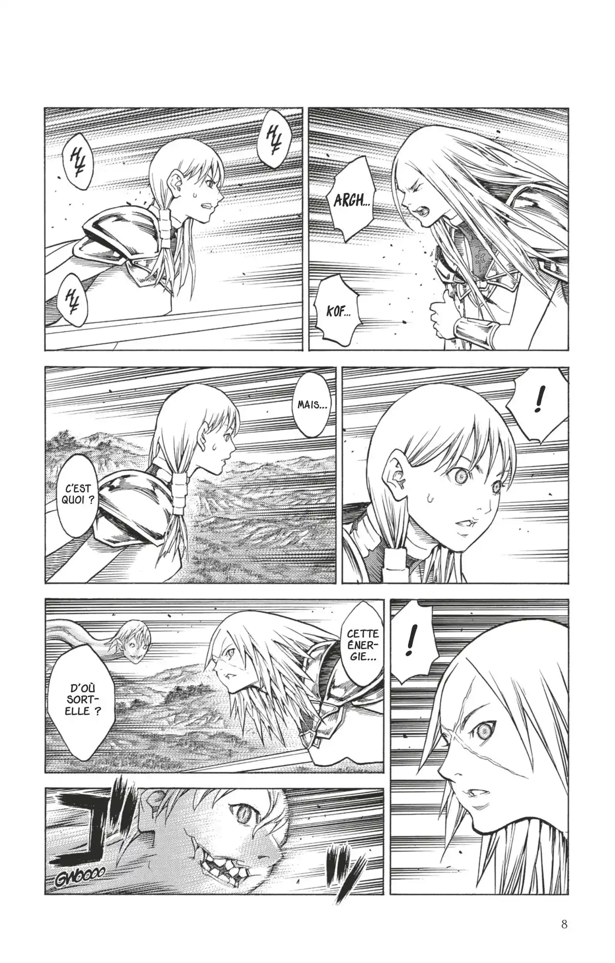 Claymore Volume 27 page 7