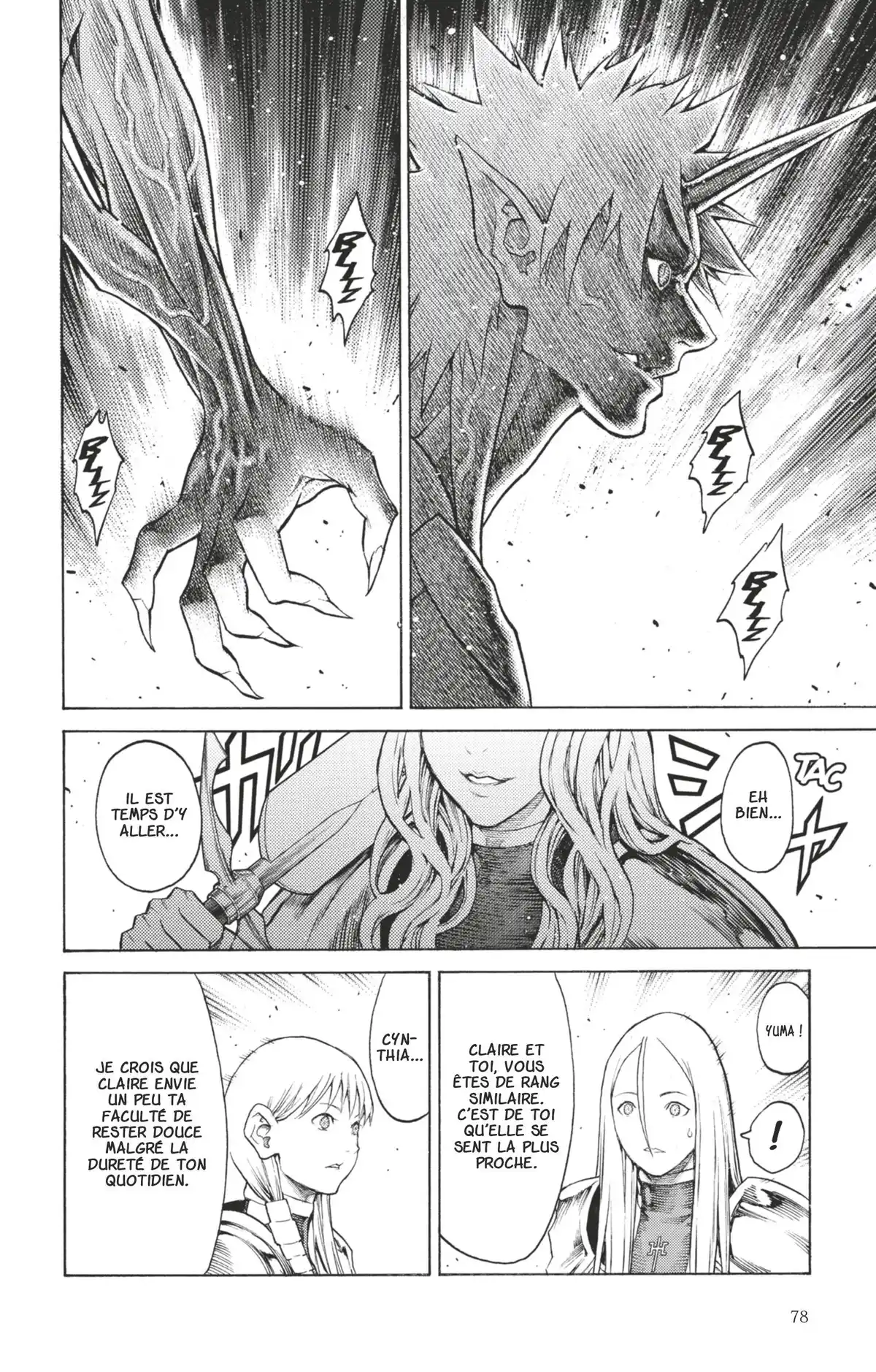 Claymore Volume 27 page 70