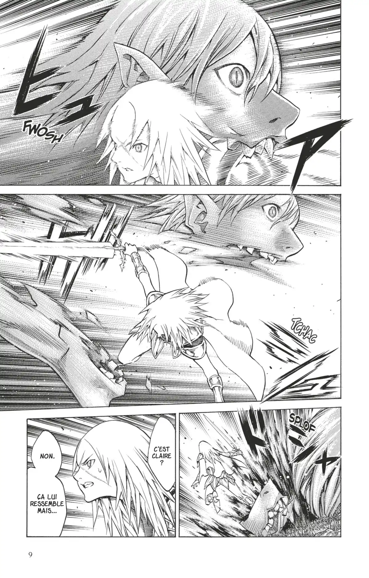 Claymore Volume 27 page 8