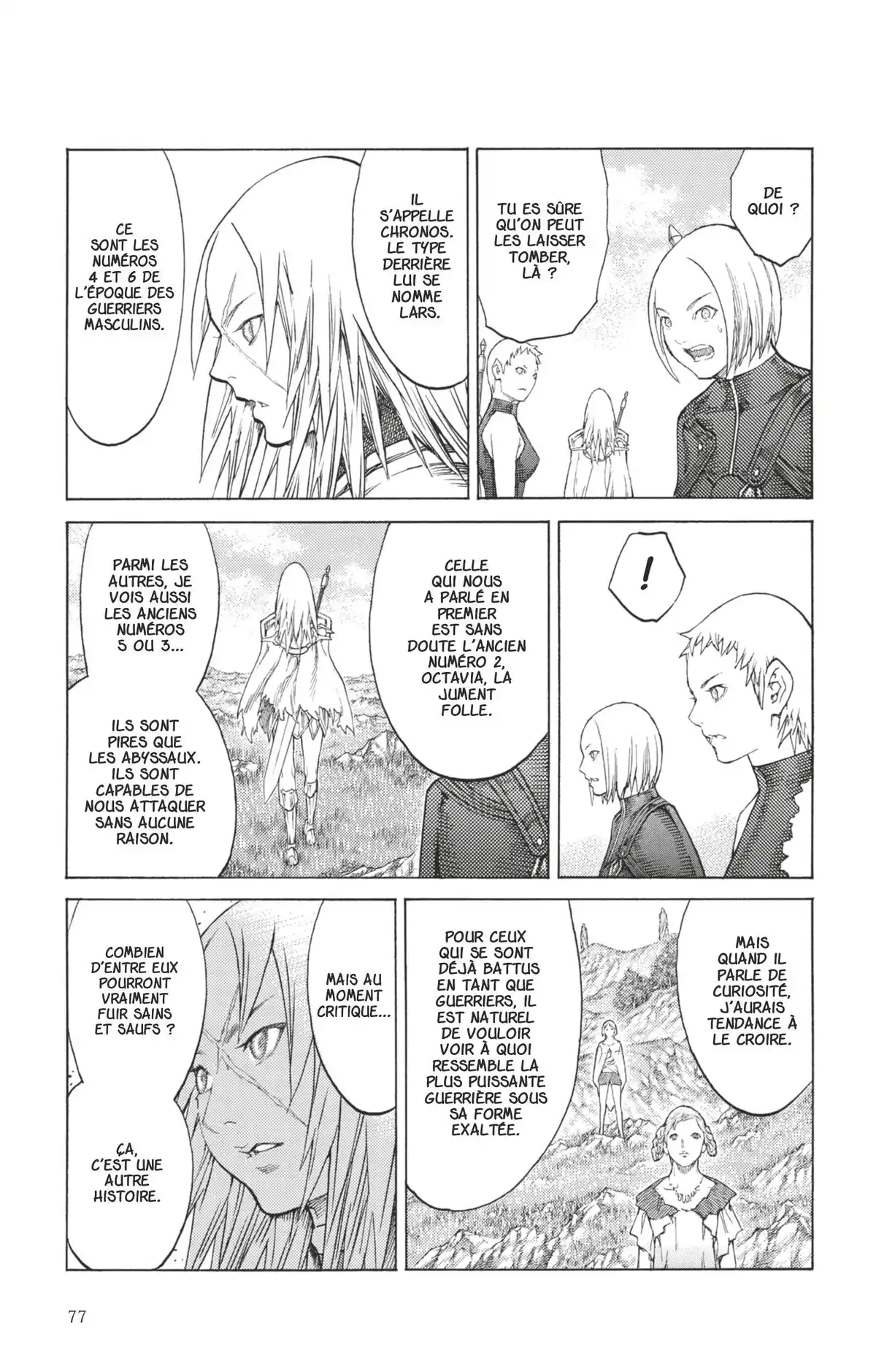 Claymore Volume 23 page 70