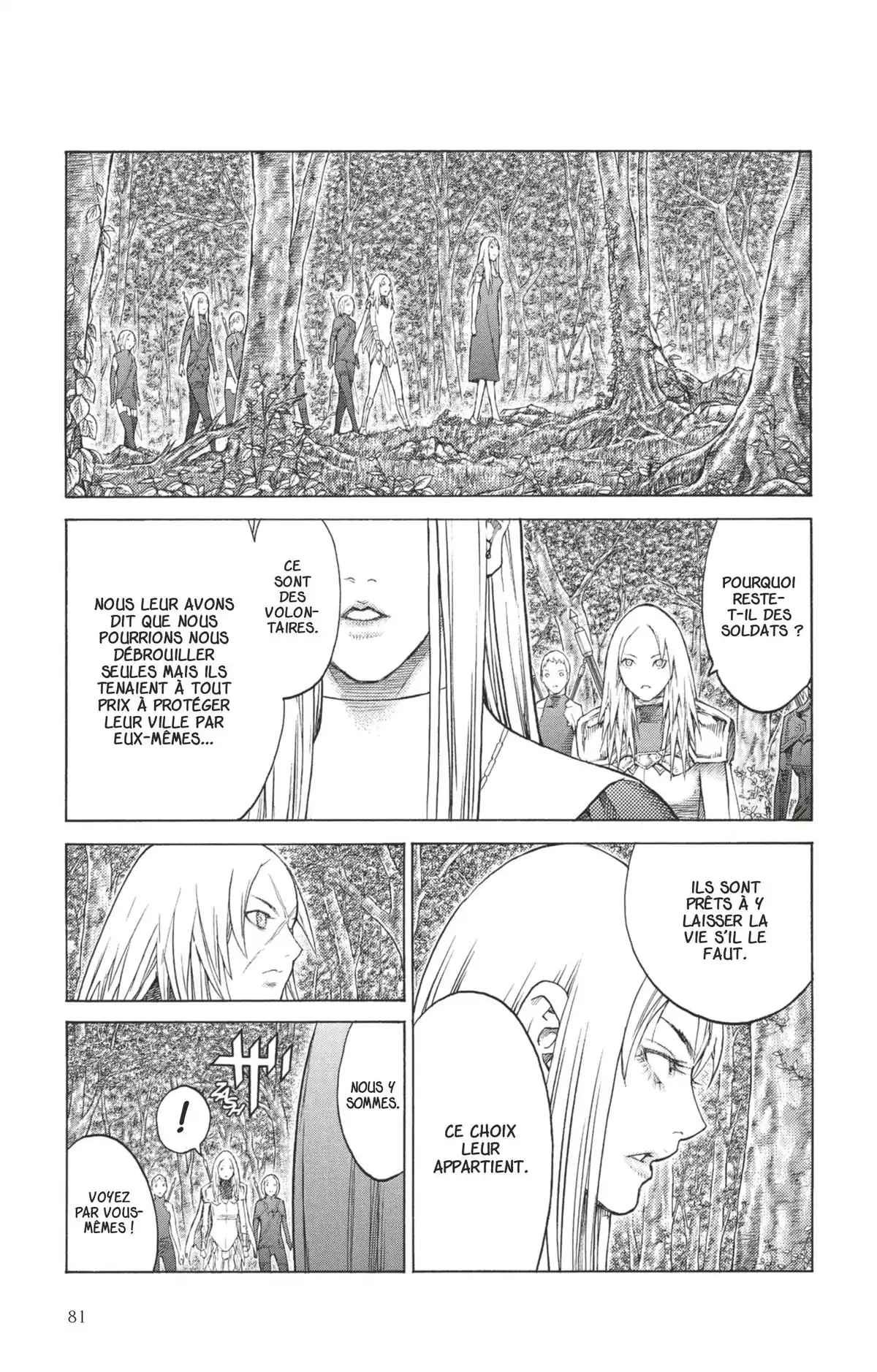 Claymore Volume 23 page 74