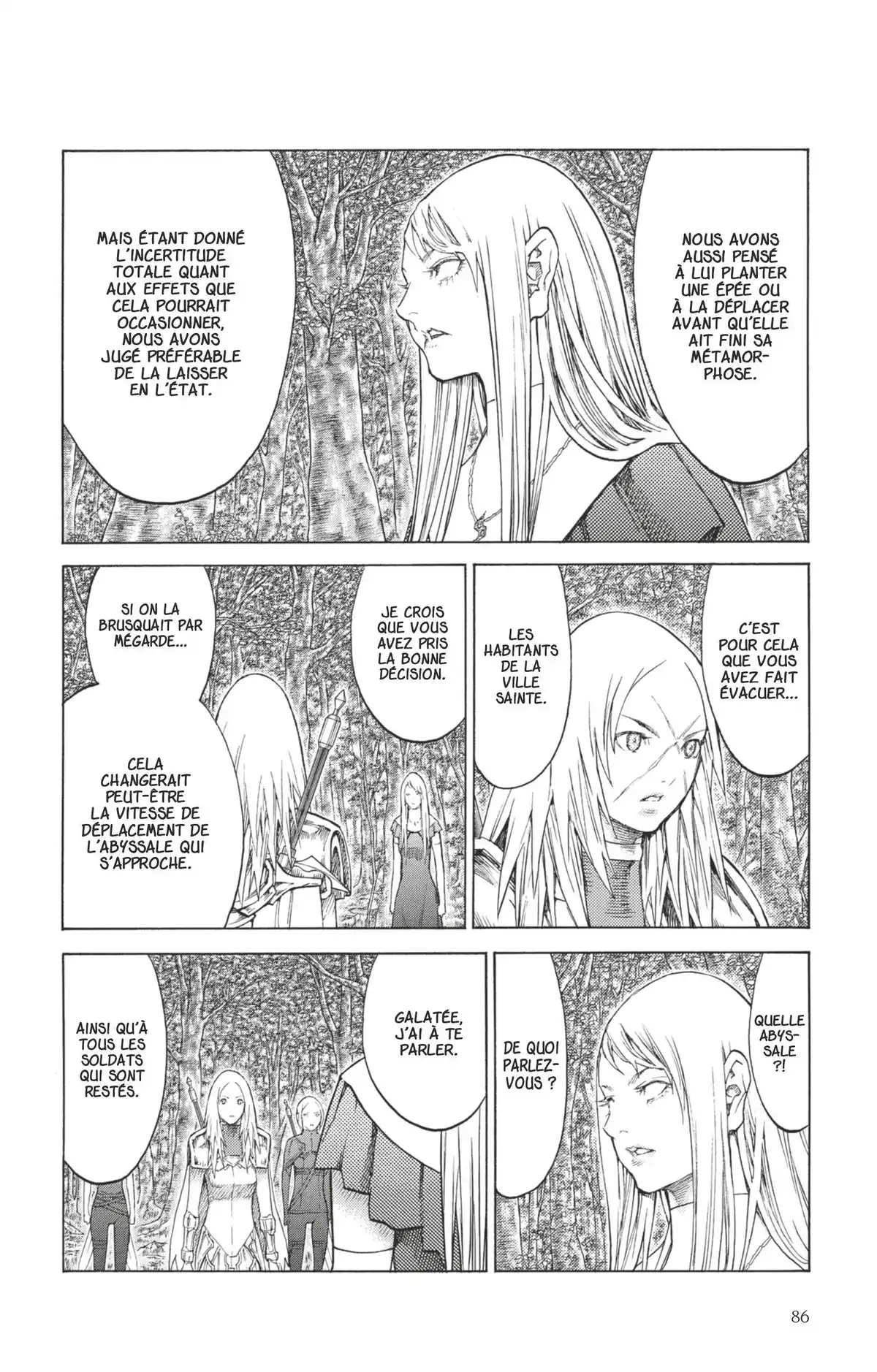 Claymore Volume 23 page 78