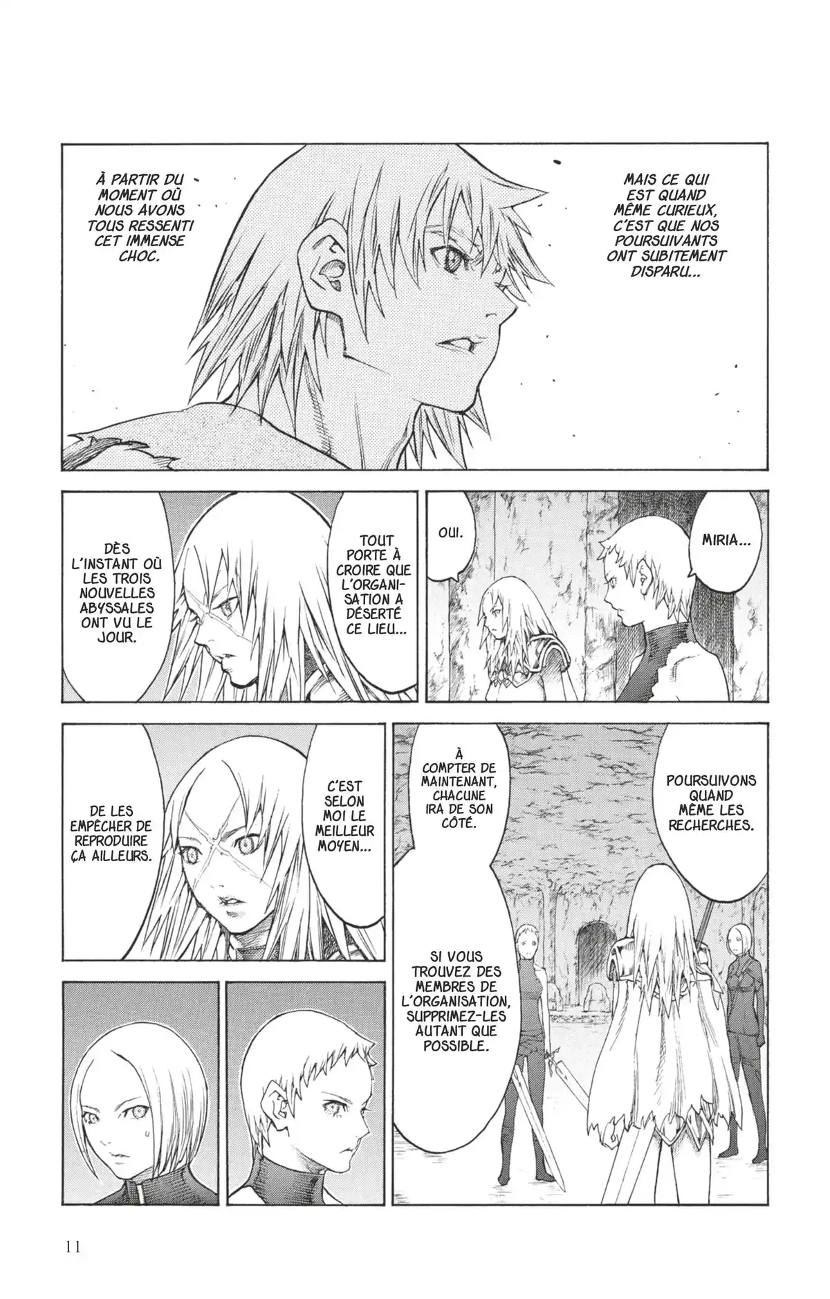 Claymore Volume 23 page 9