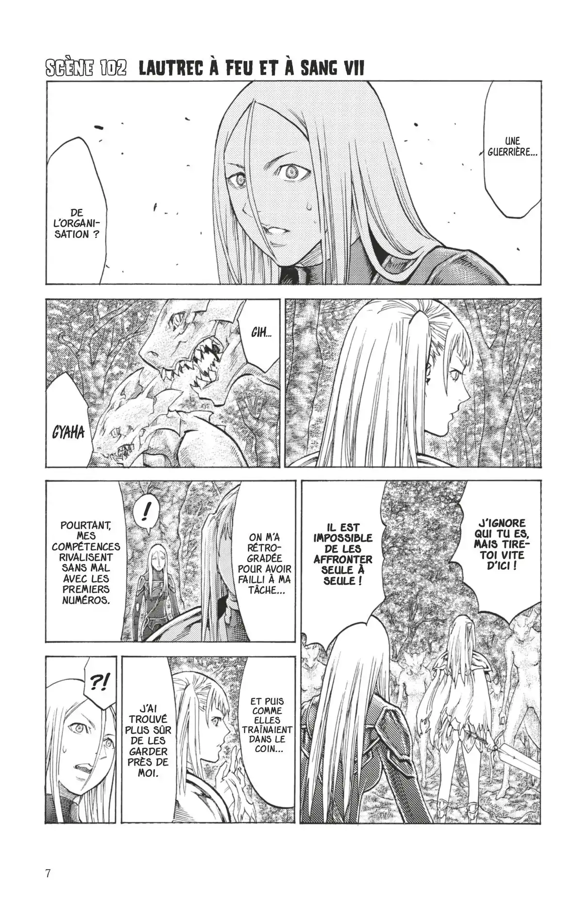 Claymore Volume 19 page 6