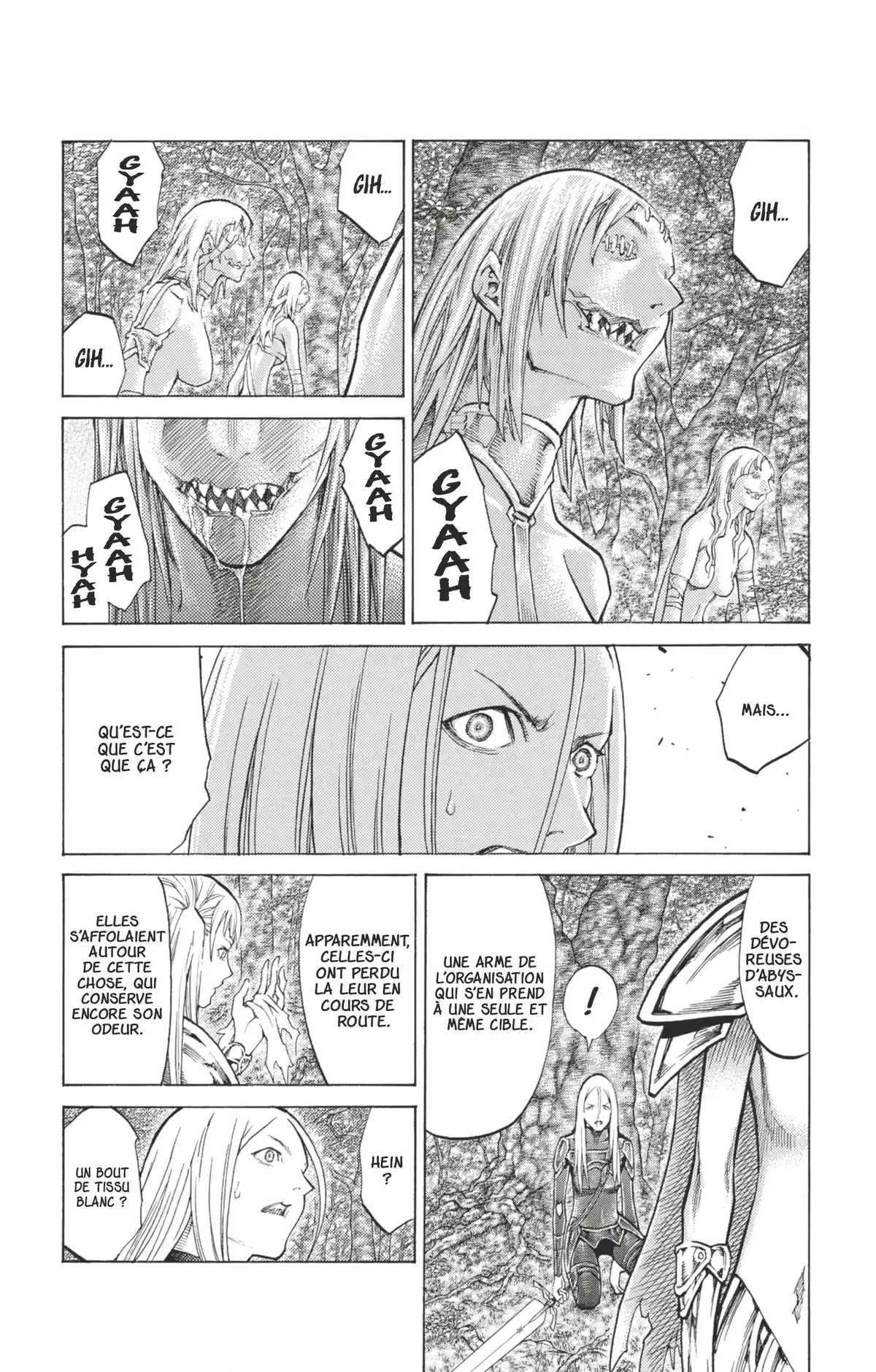 Claymore Volume 19 page 8