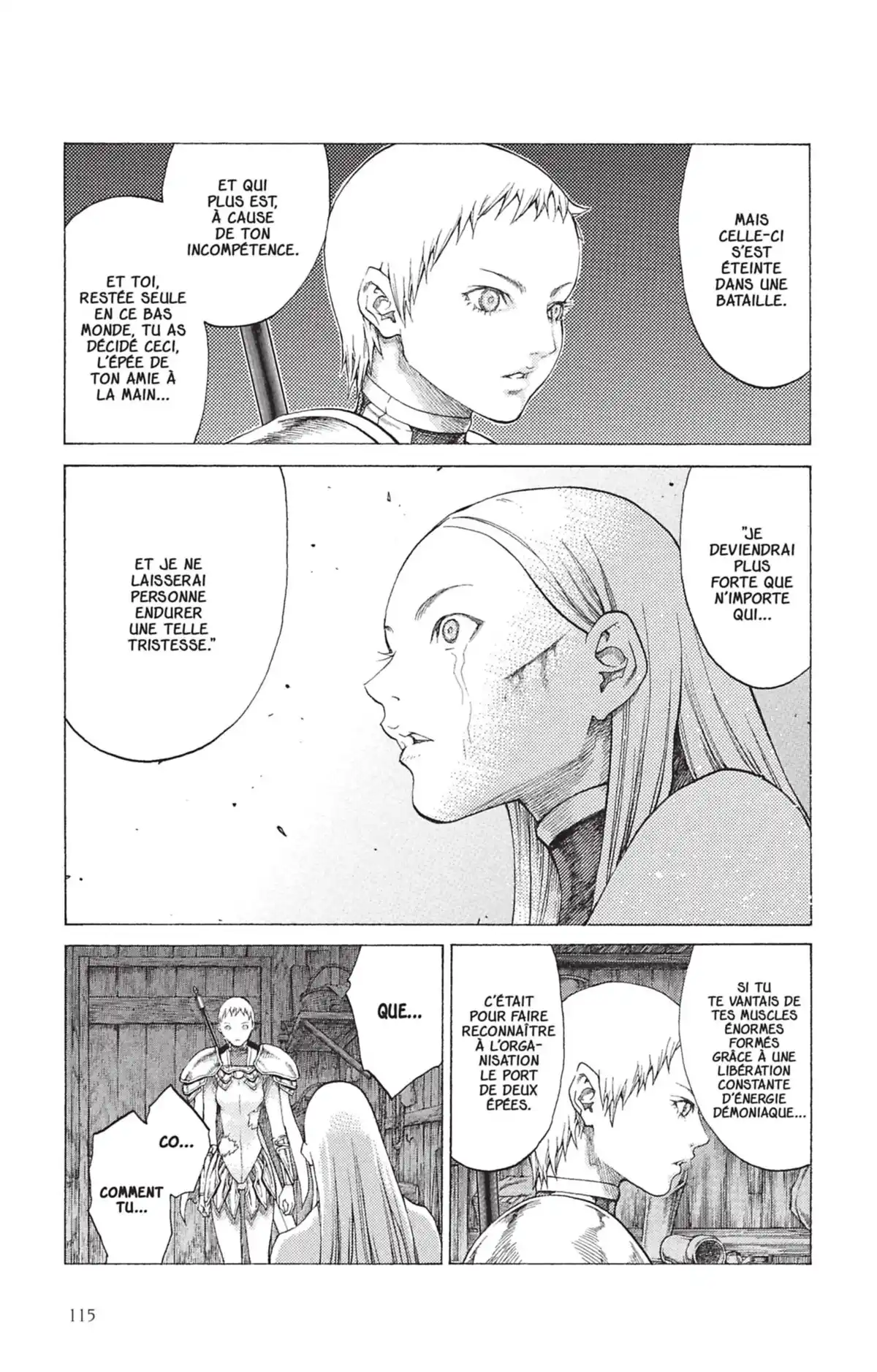 Claymore Volume 10 page 109