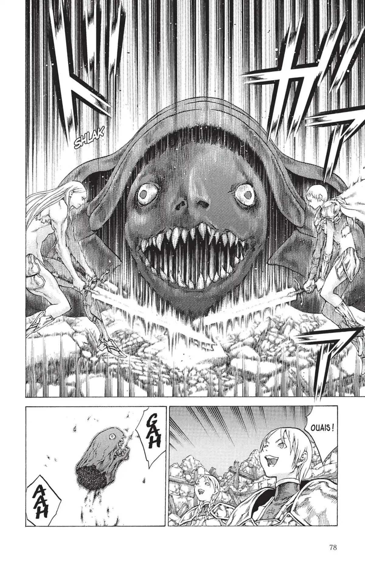 Claymore Volume 10 page 73