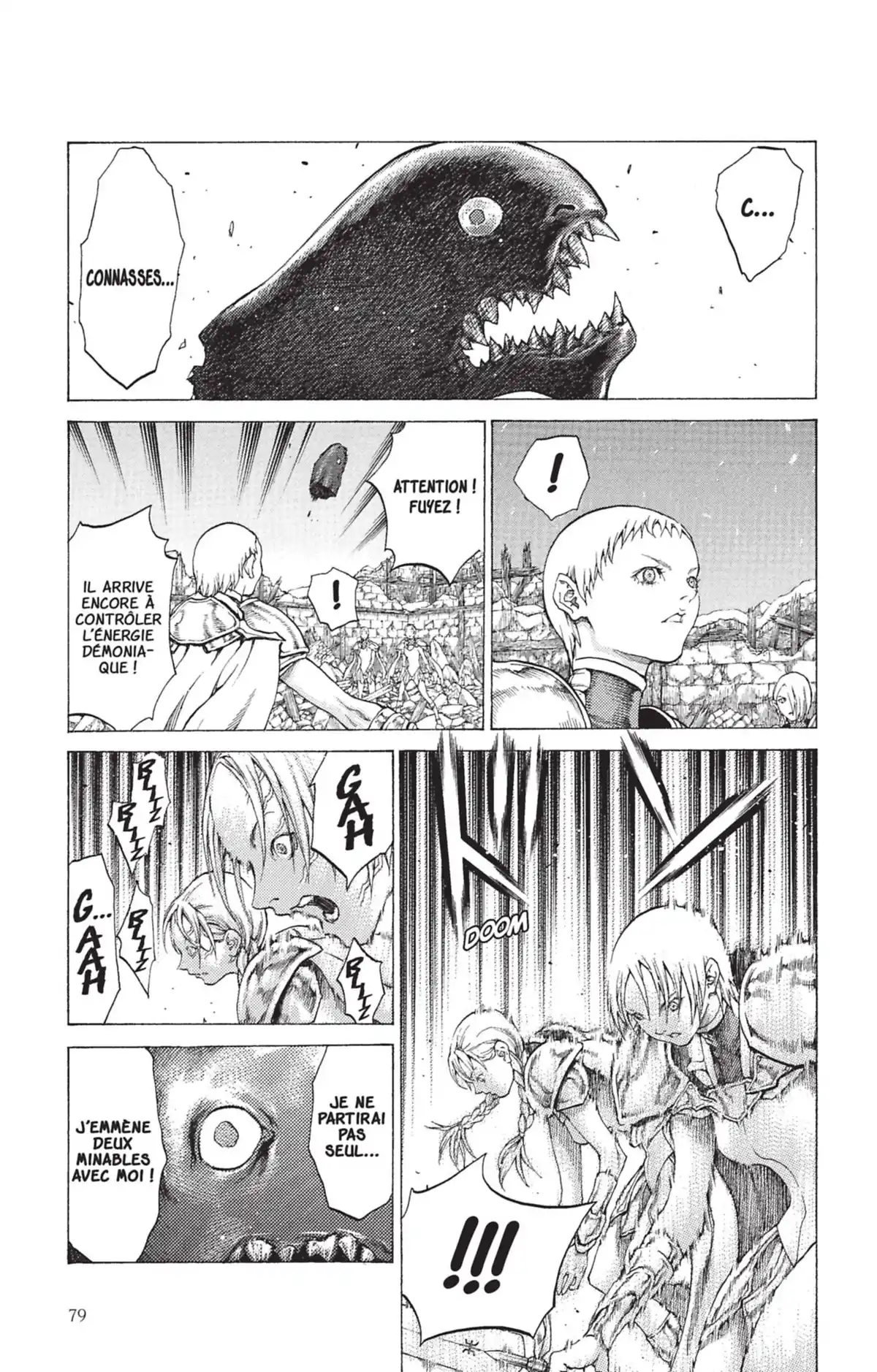 Claymore Volume 10 page 74