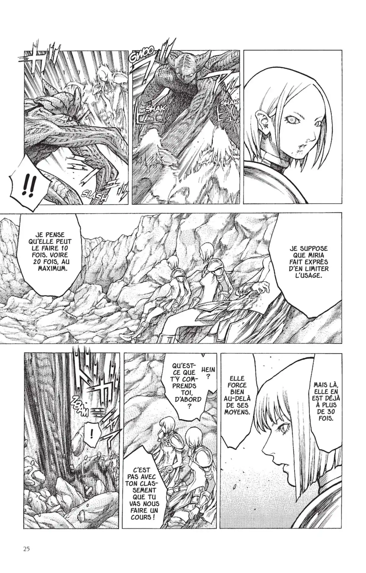 Claymore Volume 6 page 23