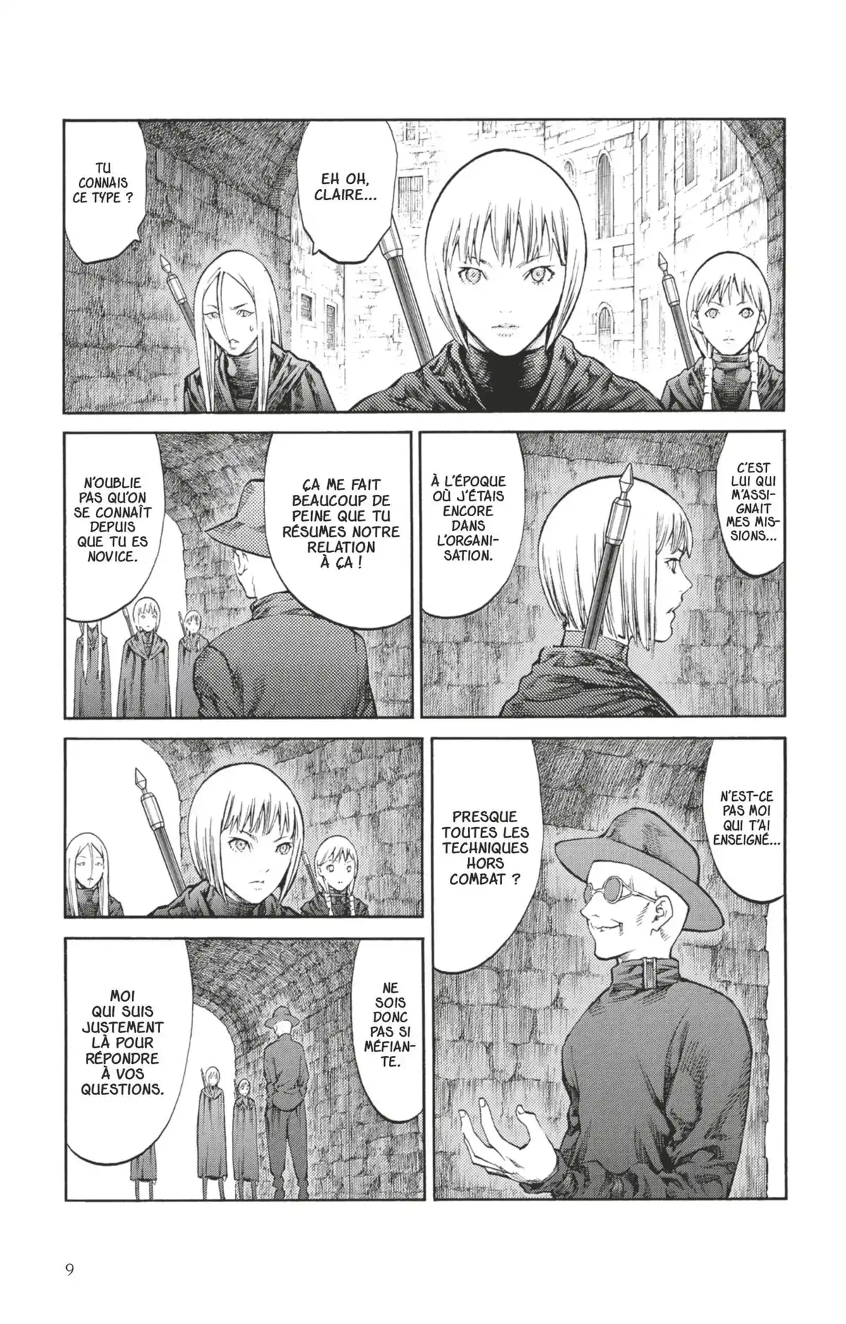 Claymore Volume 16 page 8