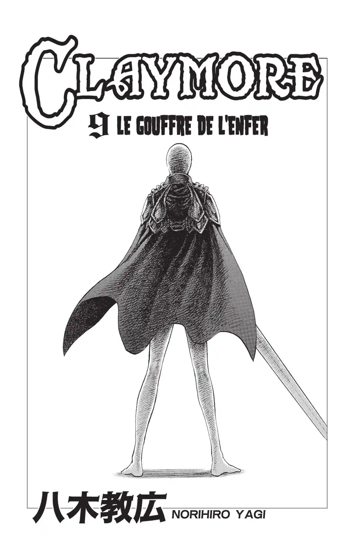 Claymore Volume 9 page 3