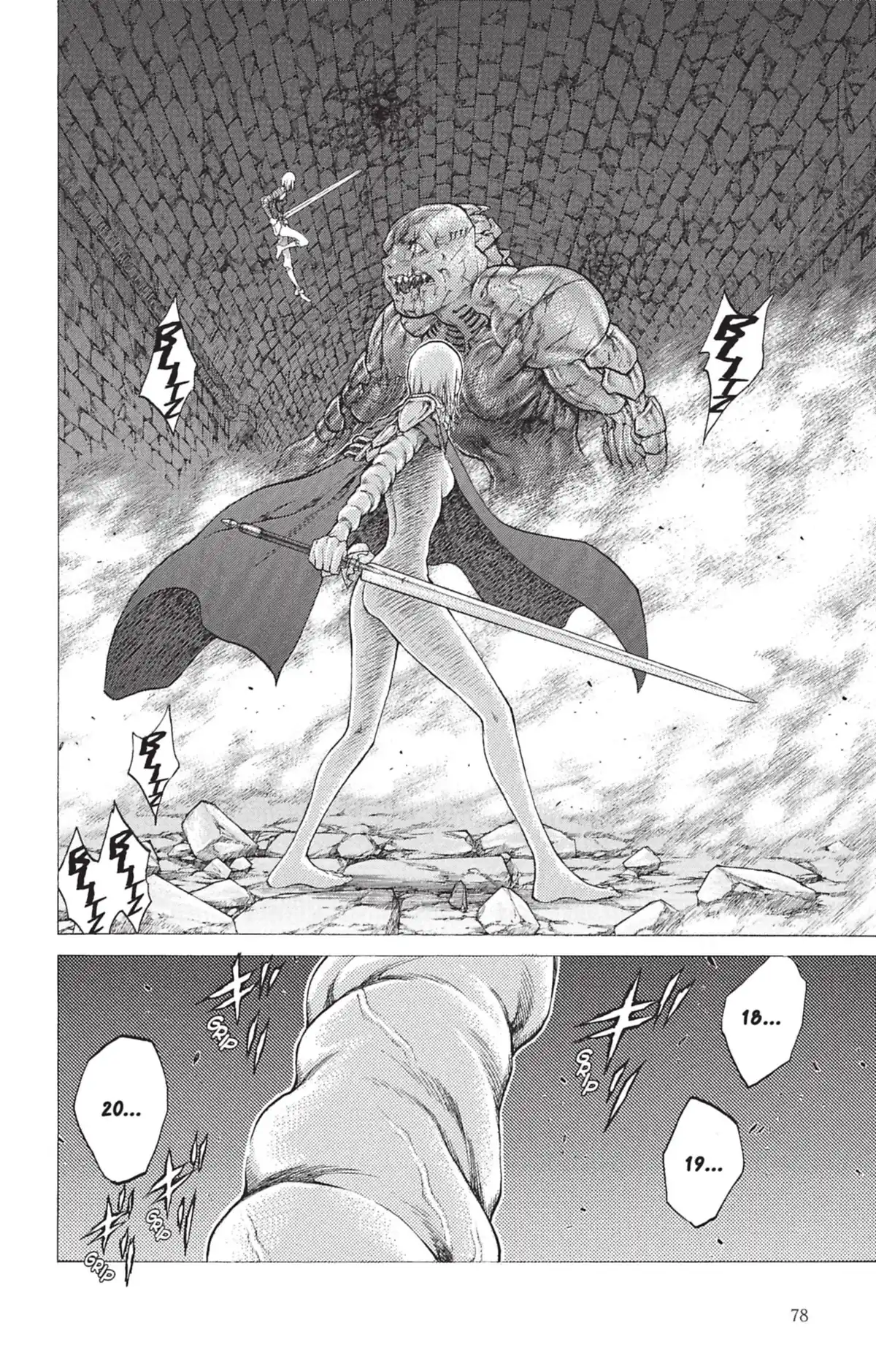 Claymore Volume 9 page 75
