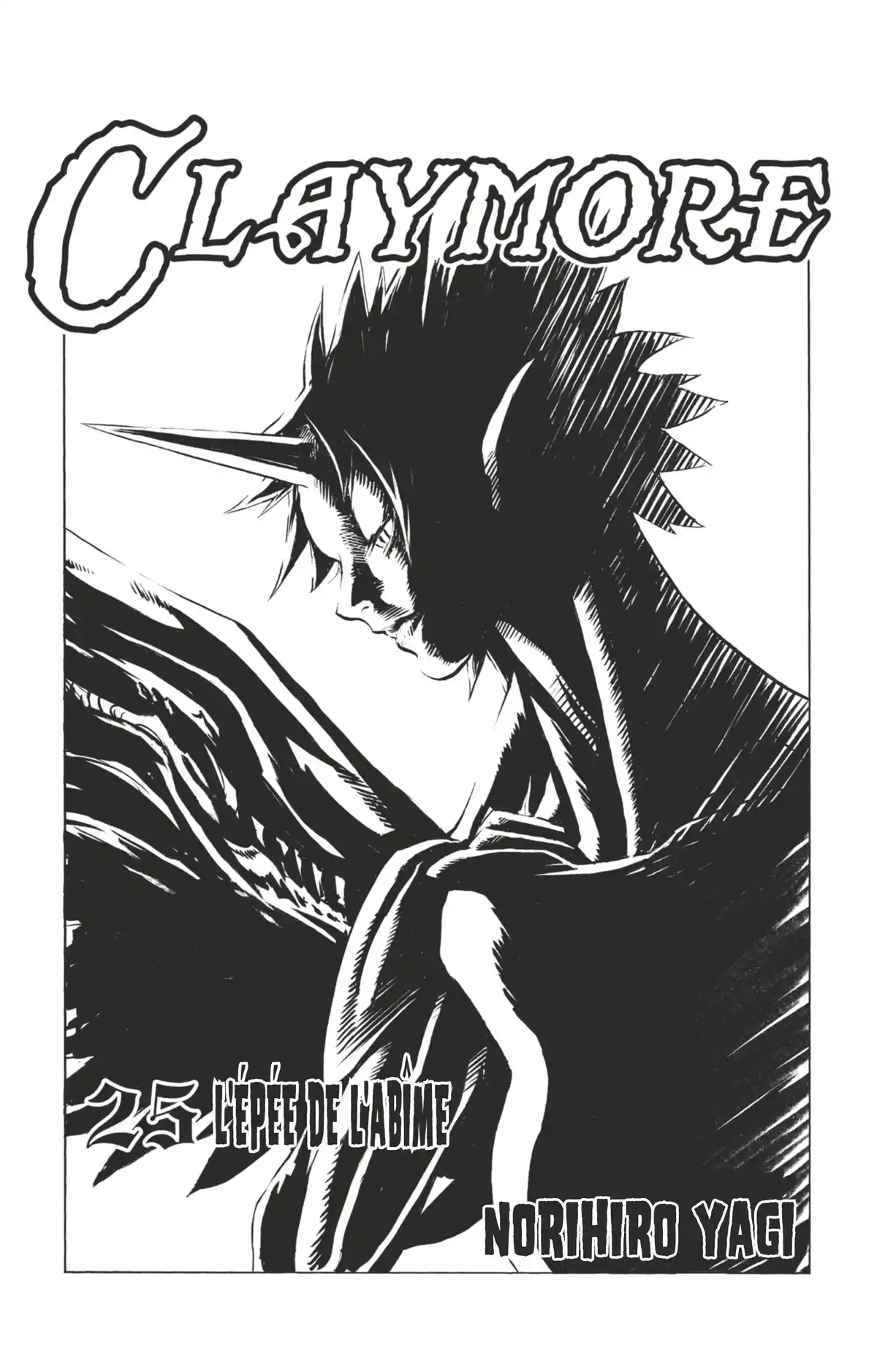 Claymore Volume 25 page 3