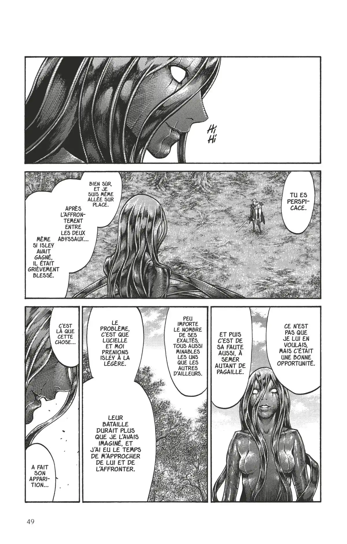 Claymore Volume 13 page 47