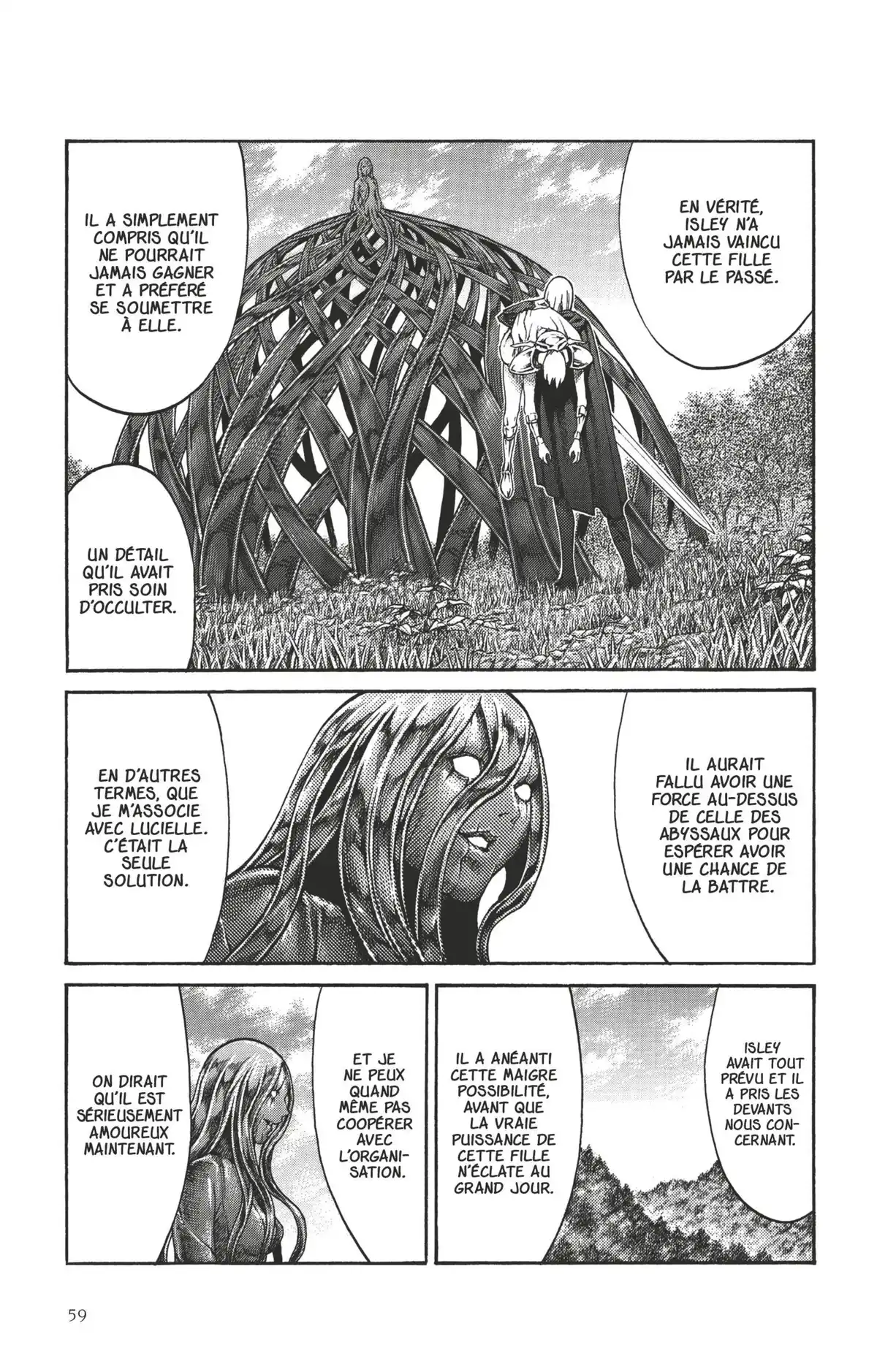 Claymore Volume 13 page 55