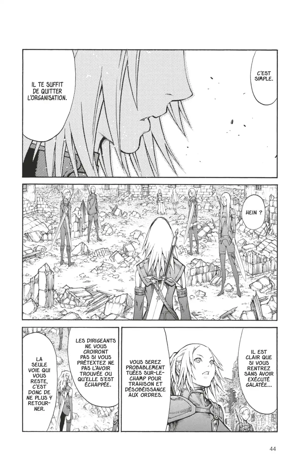 Claymore Volume 15 page 39