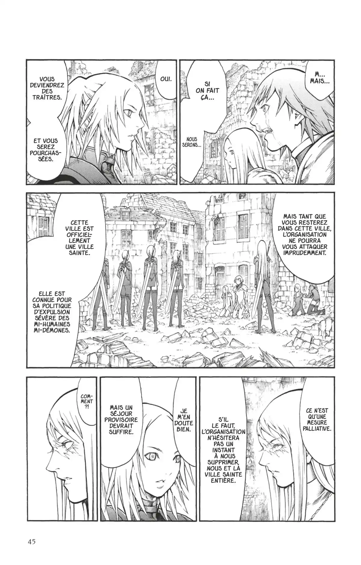 Claymore Volume 15 page 40