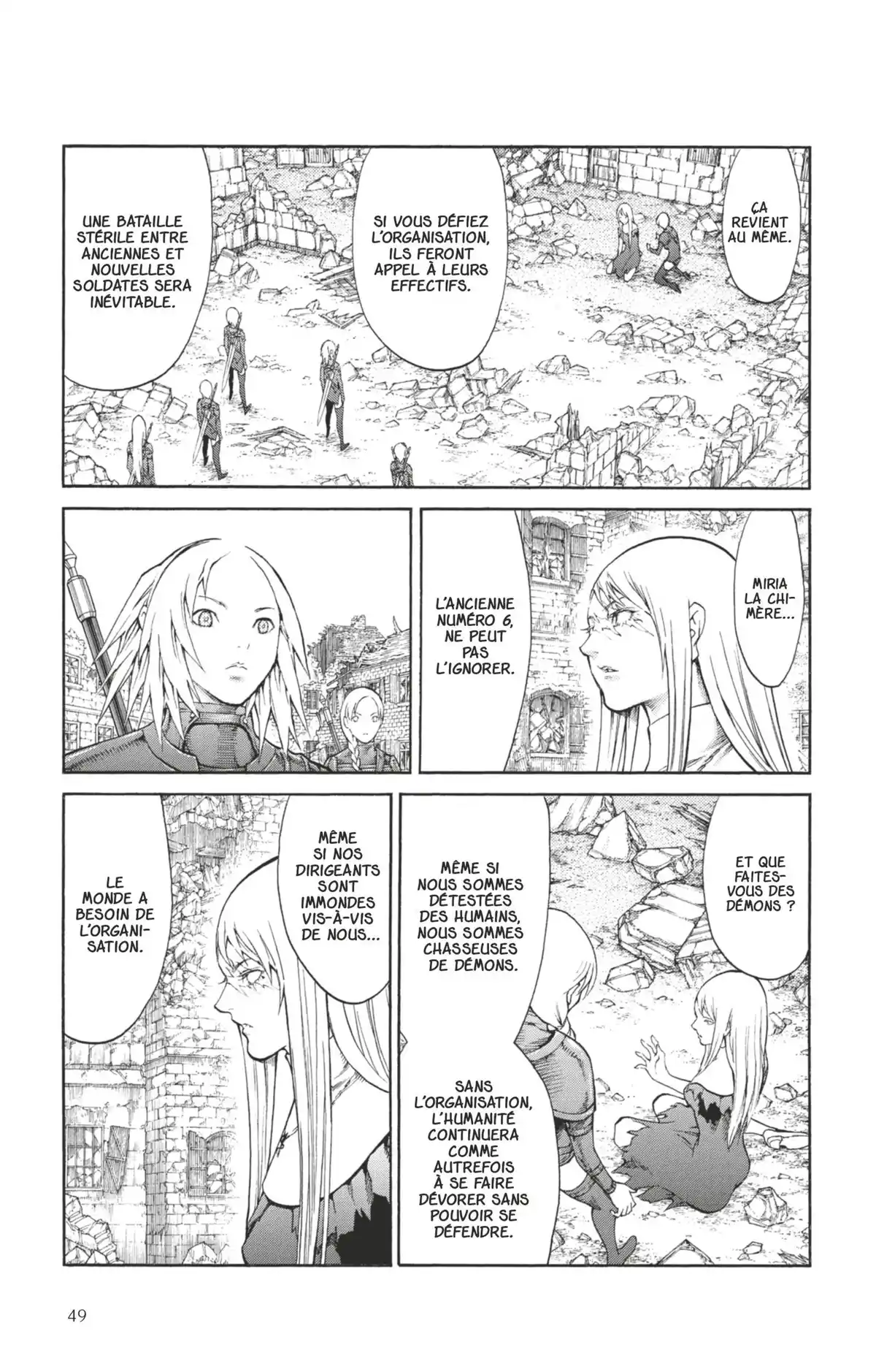 Claymore Volume 15 page 43