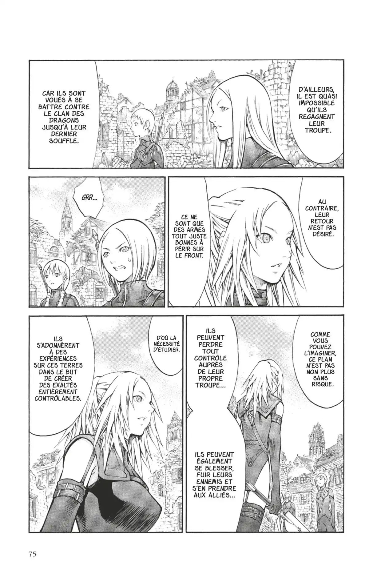 Claymore Volume 15 page 65