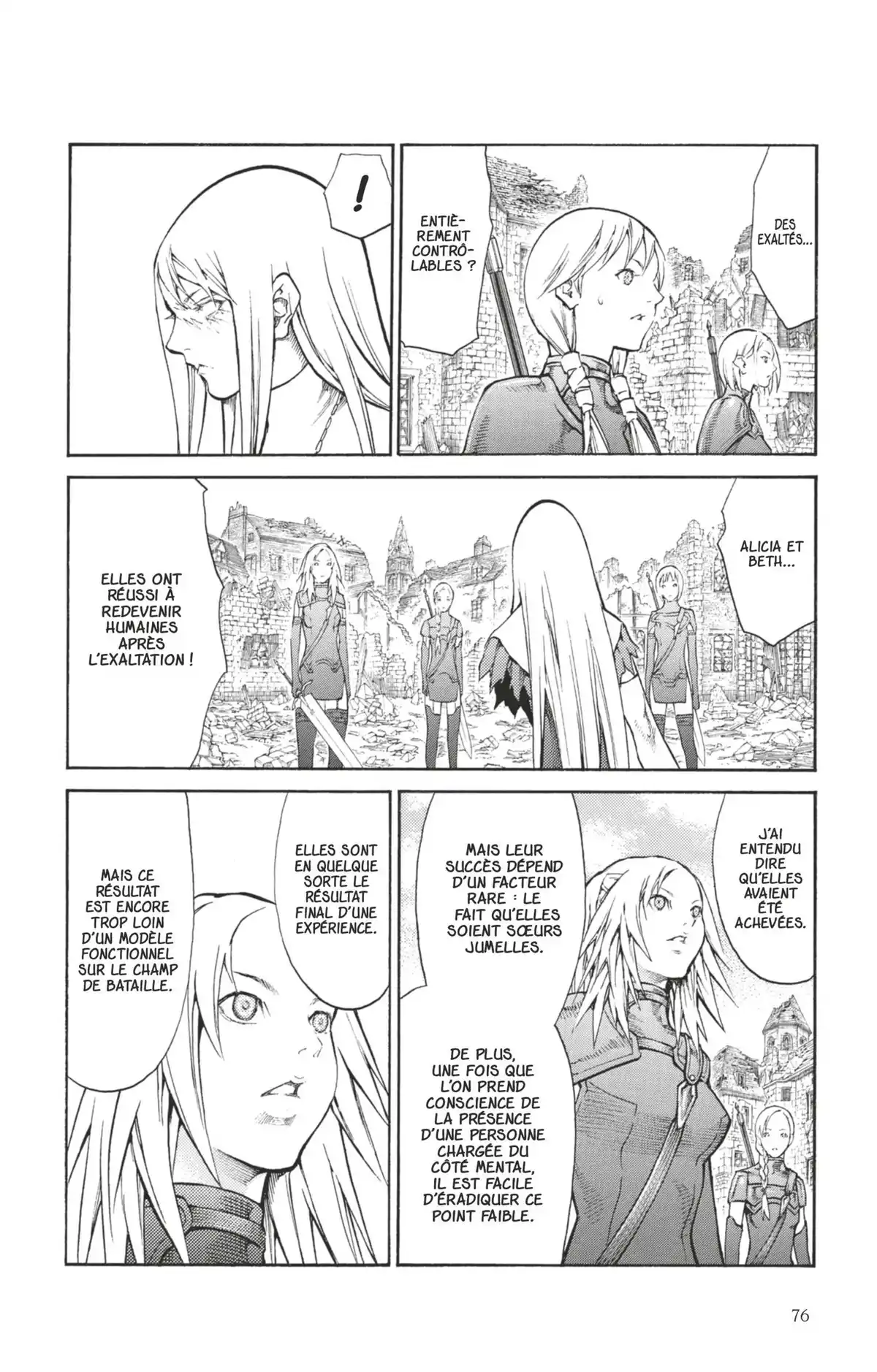 Claymore Volume 15 page 66