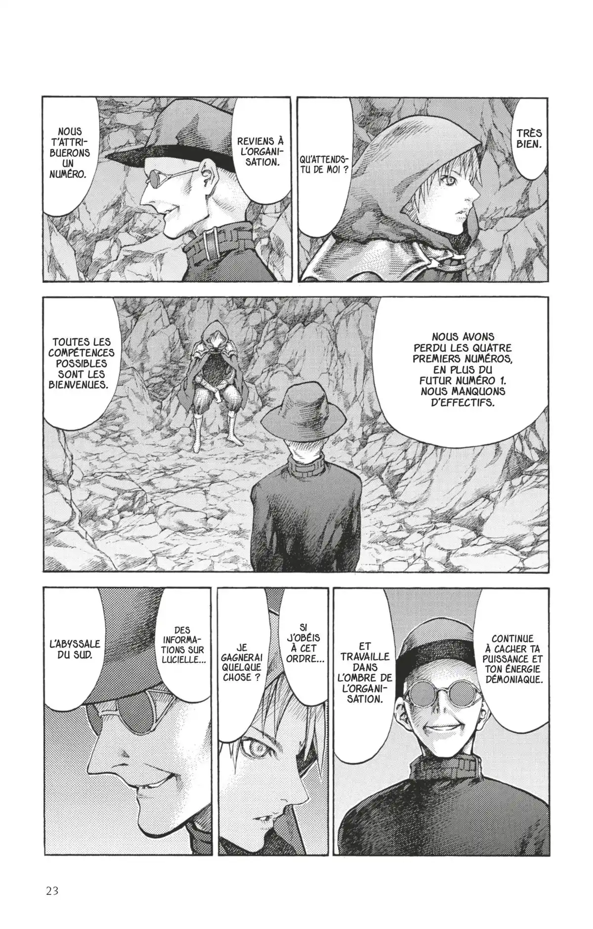 Claymore Volume 12 page 22