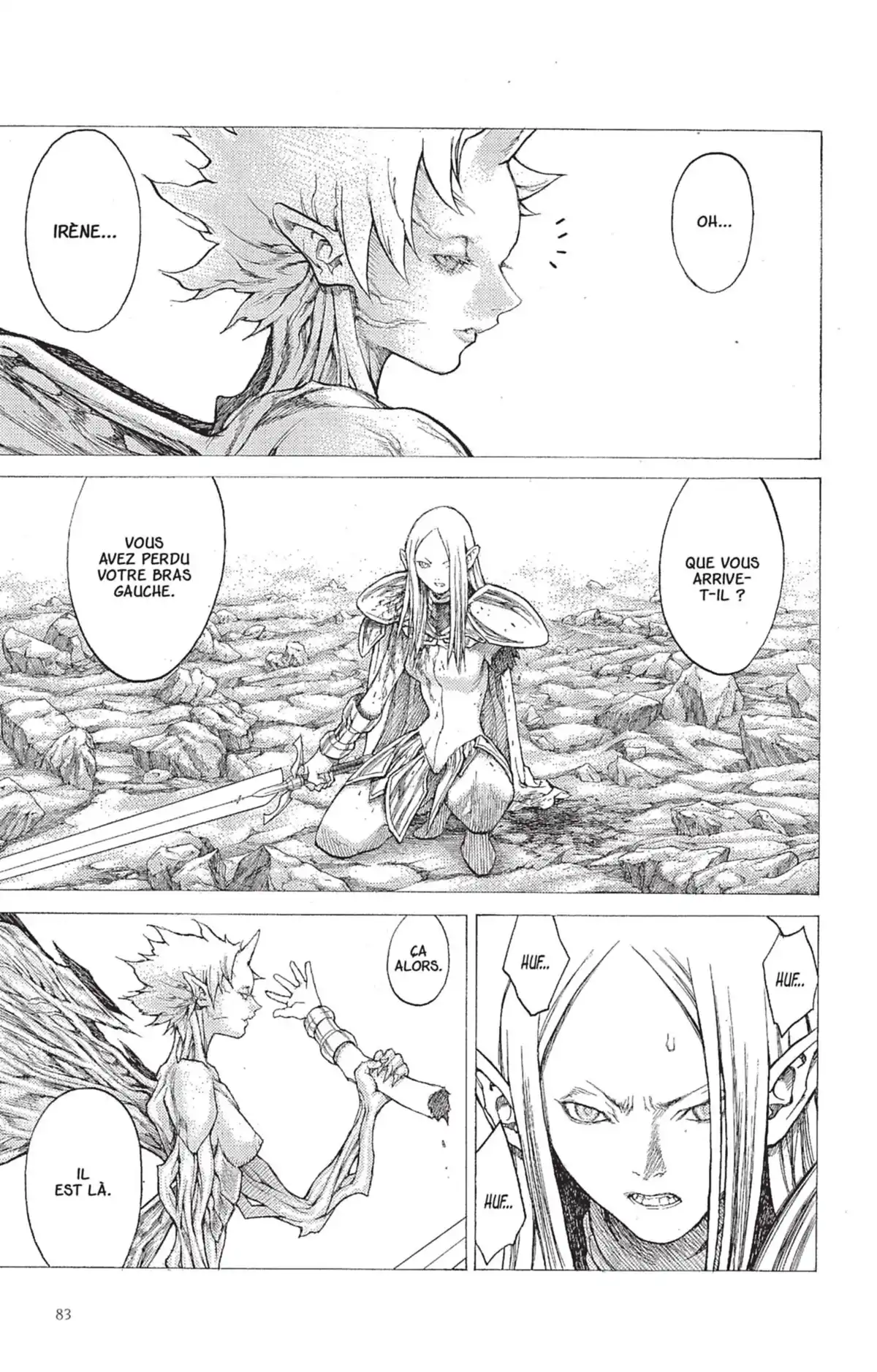 Claymore Volume 5 page 75