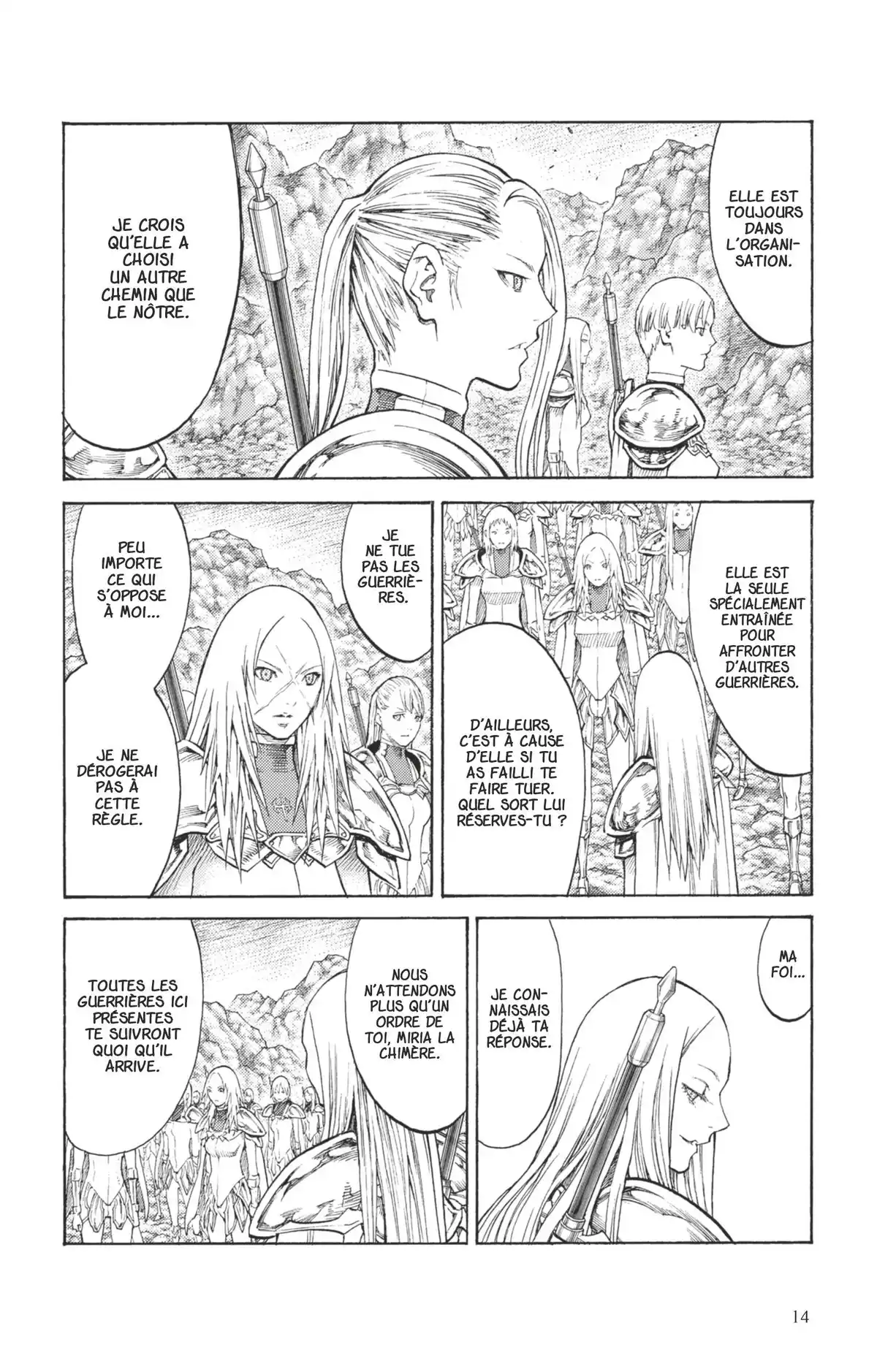 Claymore Volume 21 page 12