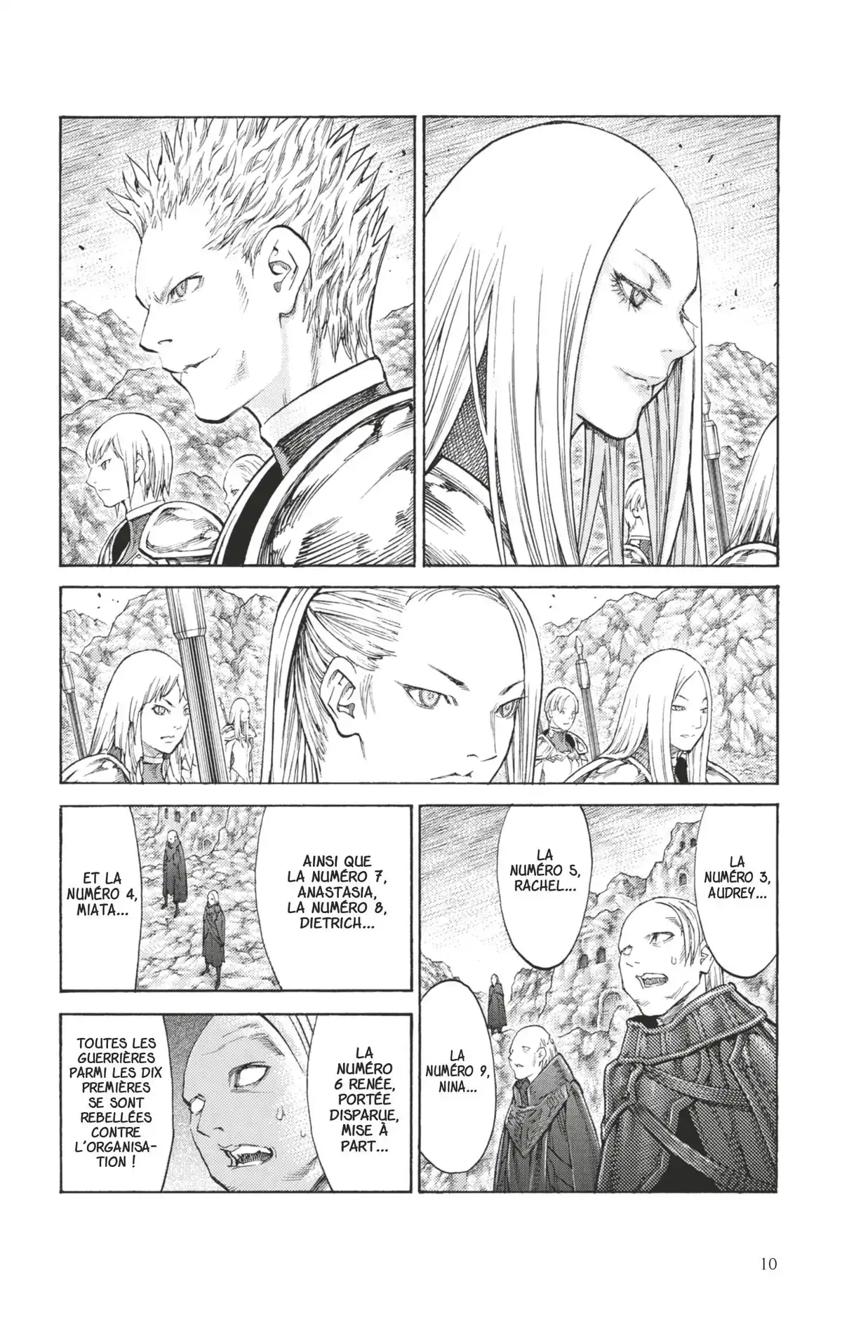 Claymore Volume 21 page 8