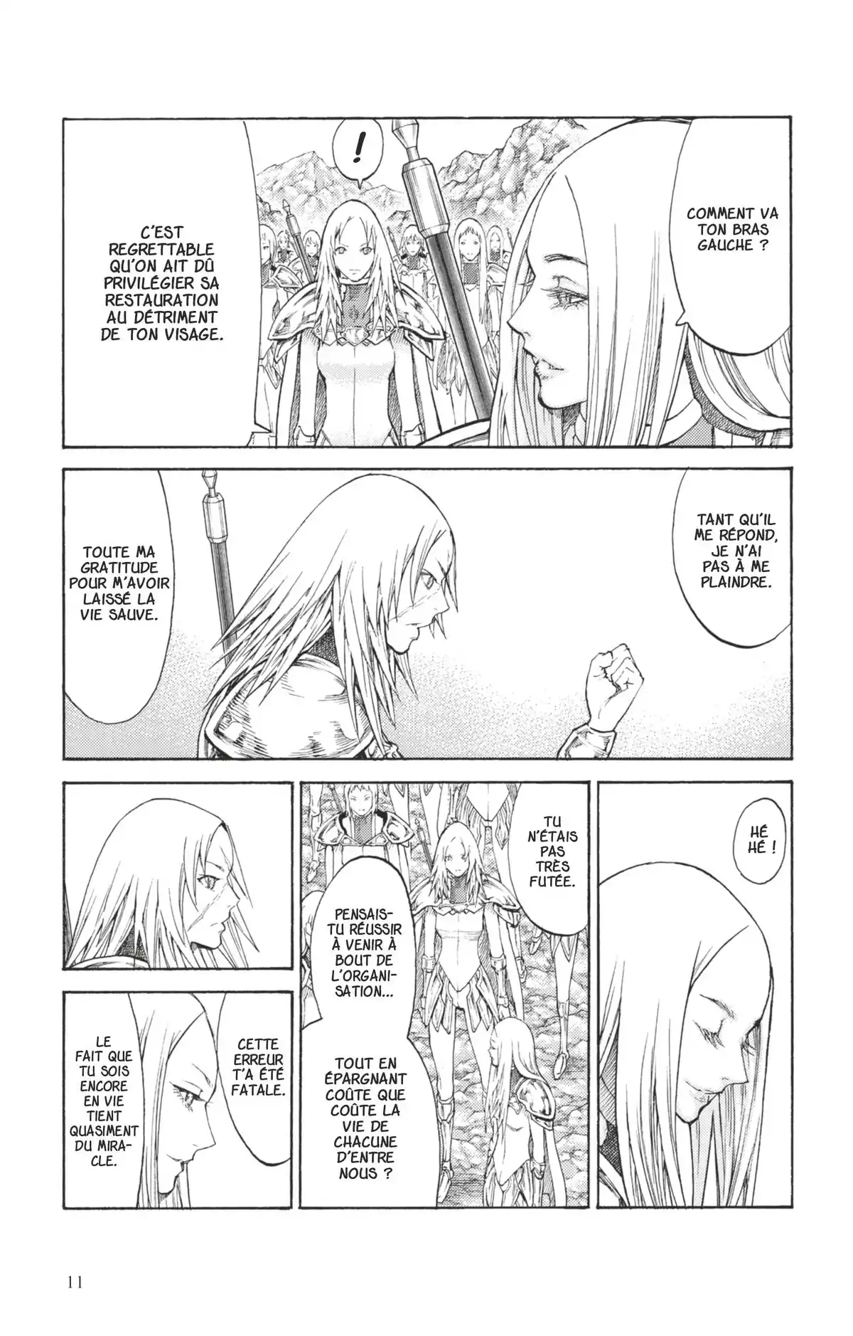 Claymore Volume 21 page 9