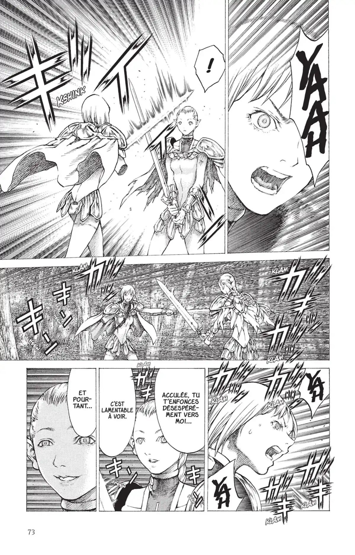 Claymore Volume 7 page 69