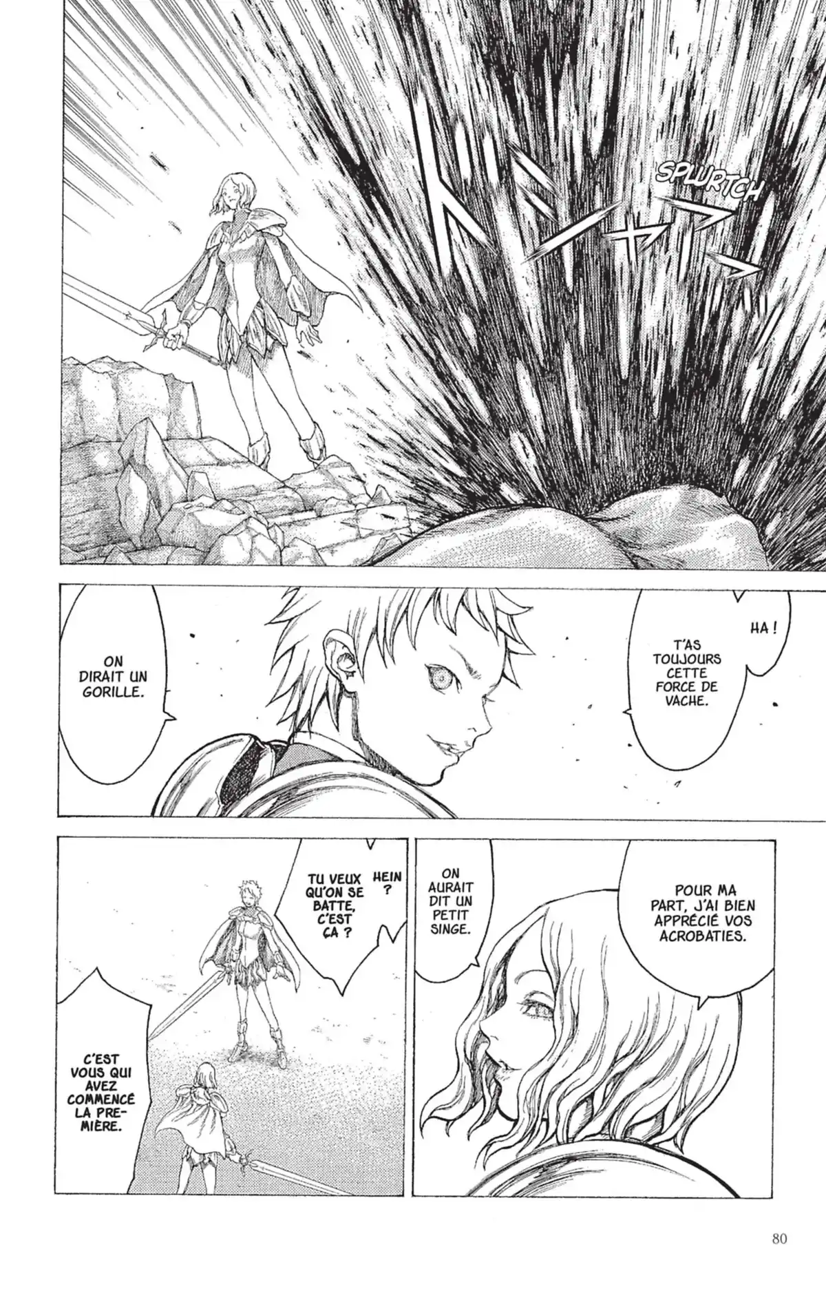 Claymore Volume 4 page 72