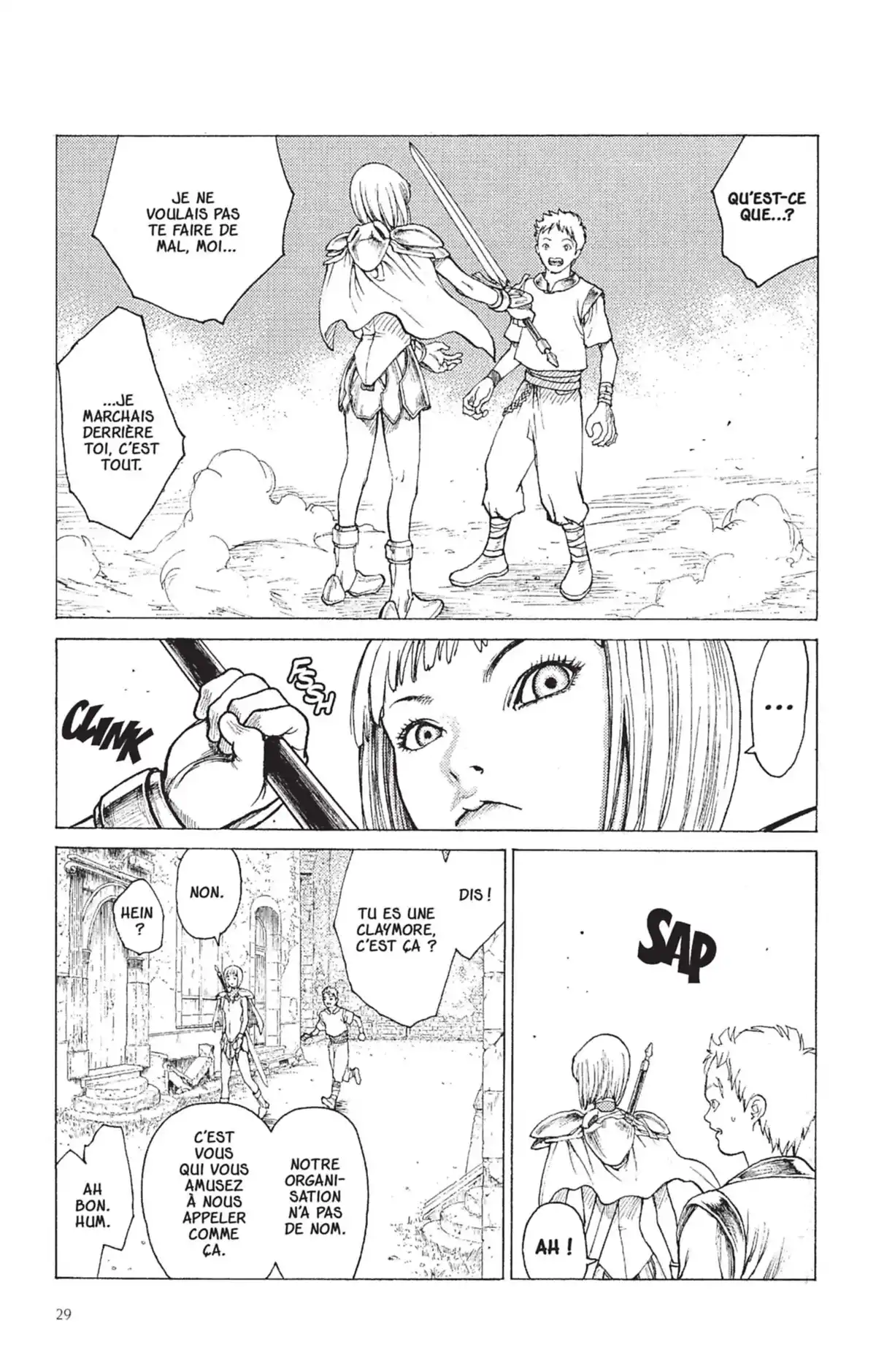 Claymore Volume 1 page 28