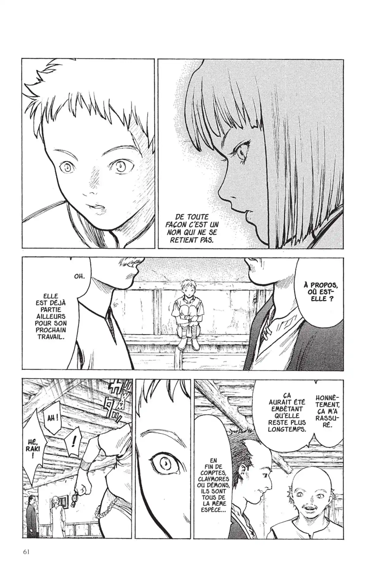 Claymore Volume 1 page 59