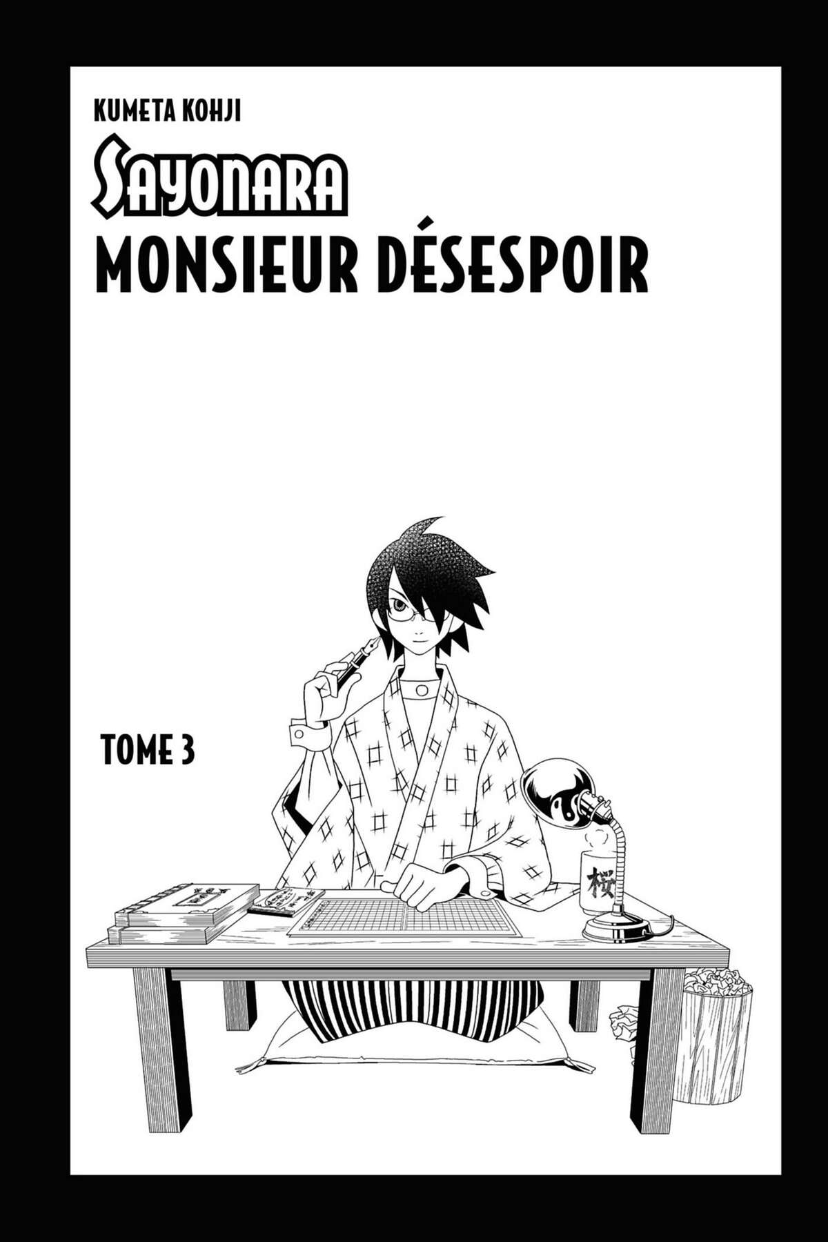 Sayonara Monsieur Désespoir Volume 3 page 3