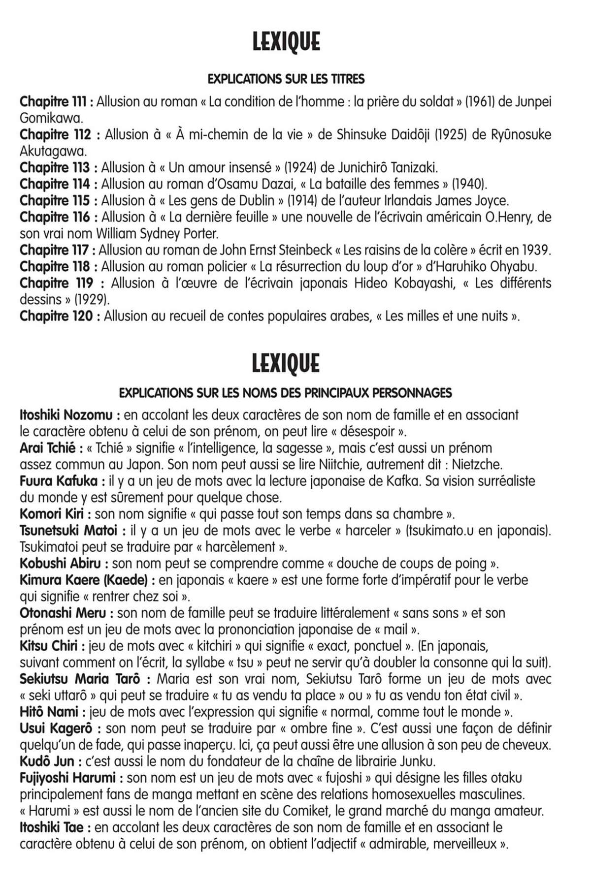Sayonara Monsieur Désespoir Volume 12 page 158