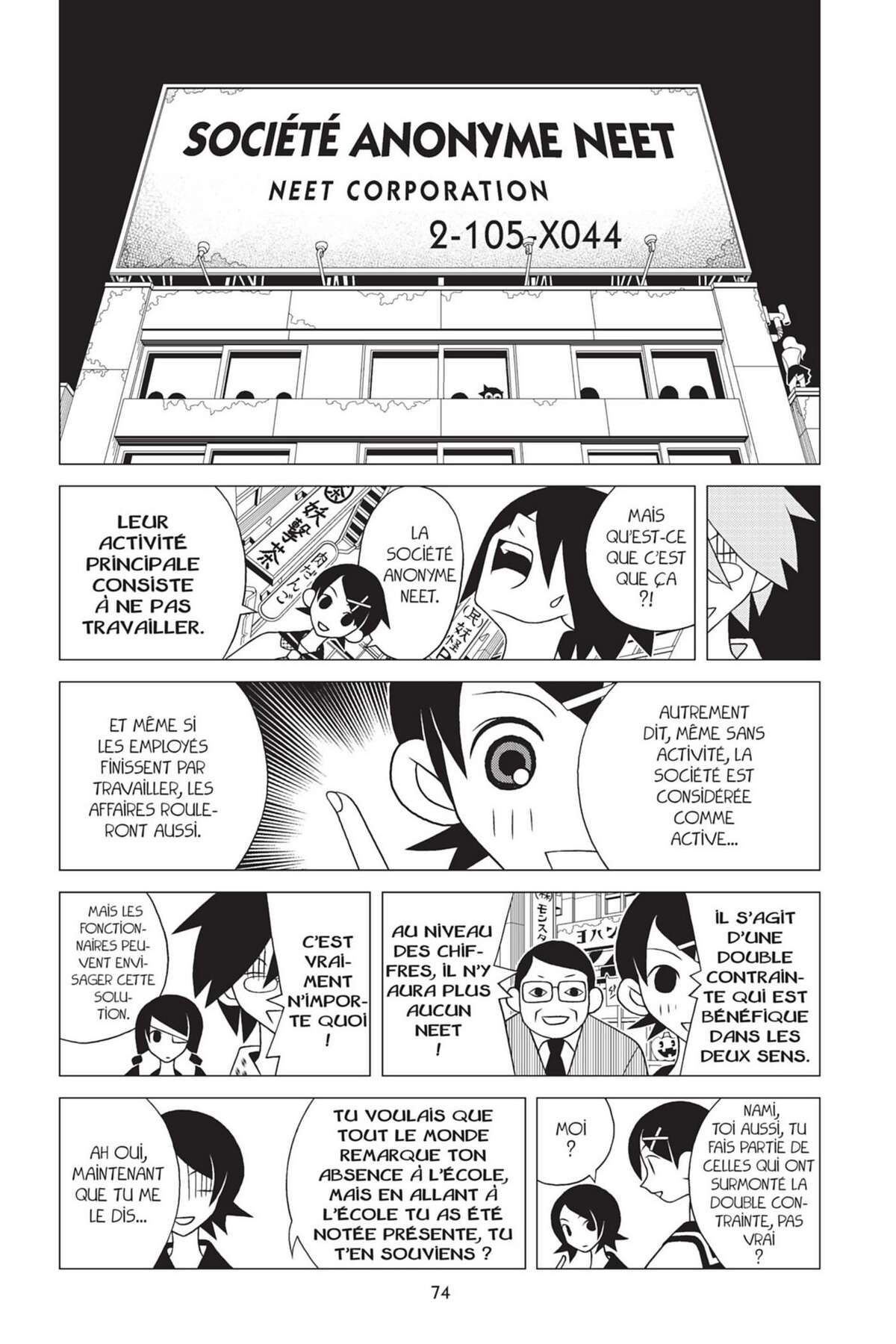 Sayonara Monsieur Désespoir Volume 12 page 76