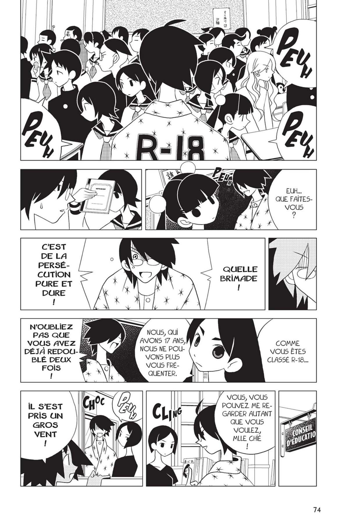Sayonara Monsieur Désespoir Volume 10 page 76